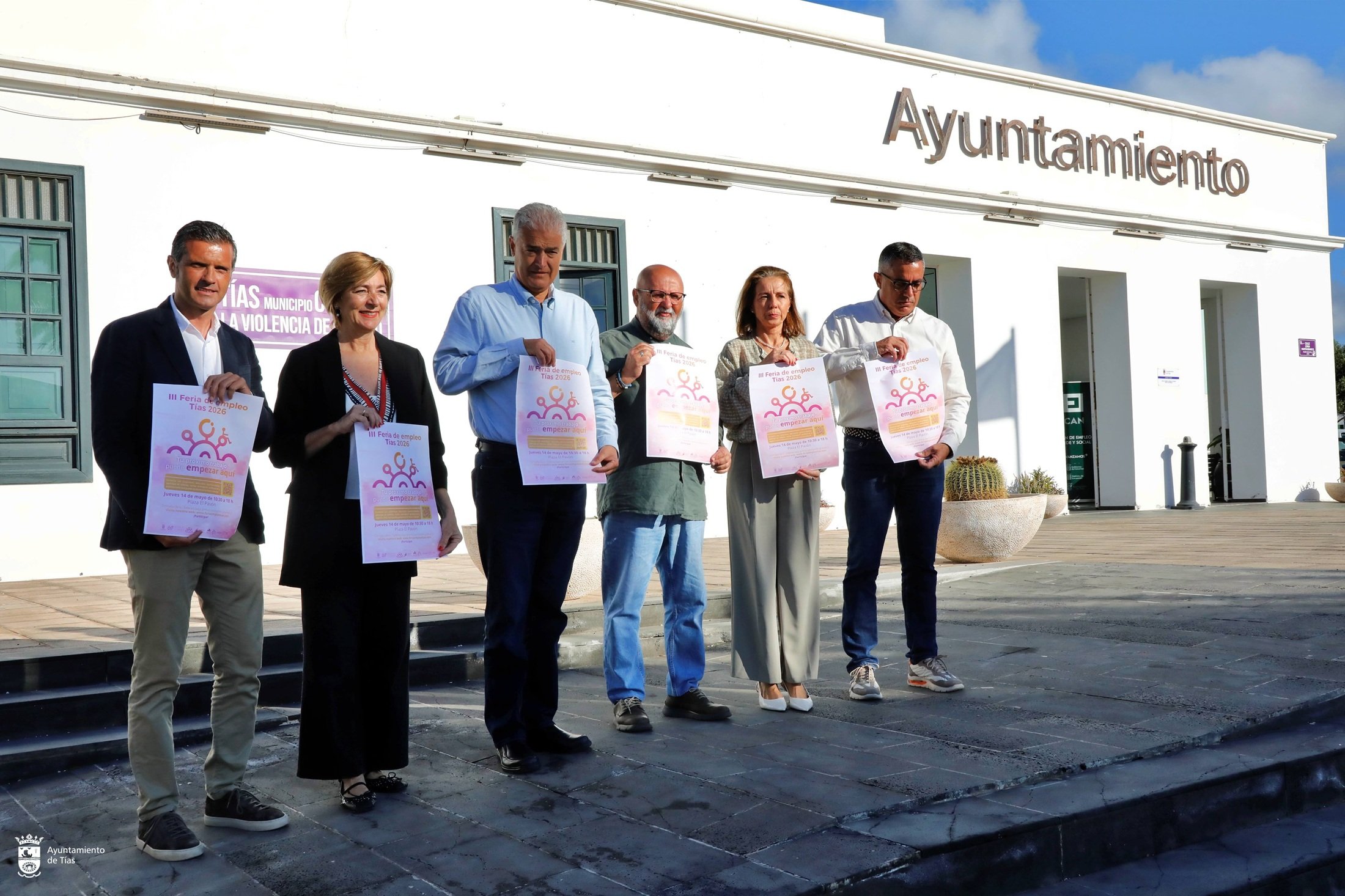 Presentación de la III Feria de Empleo de Tías