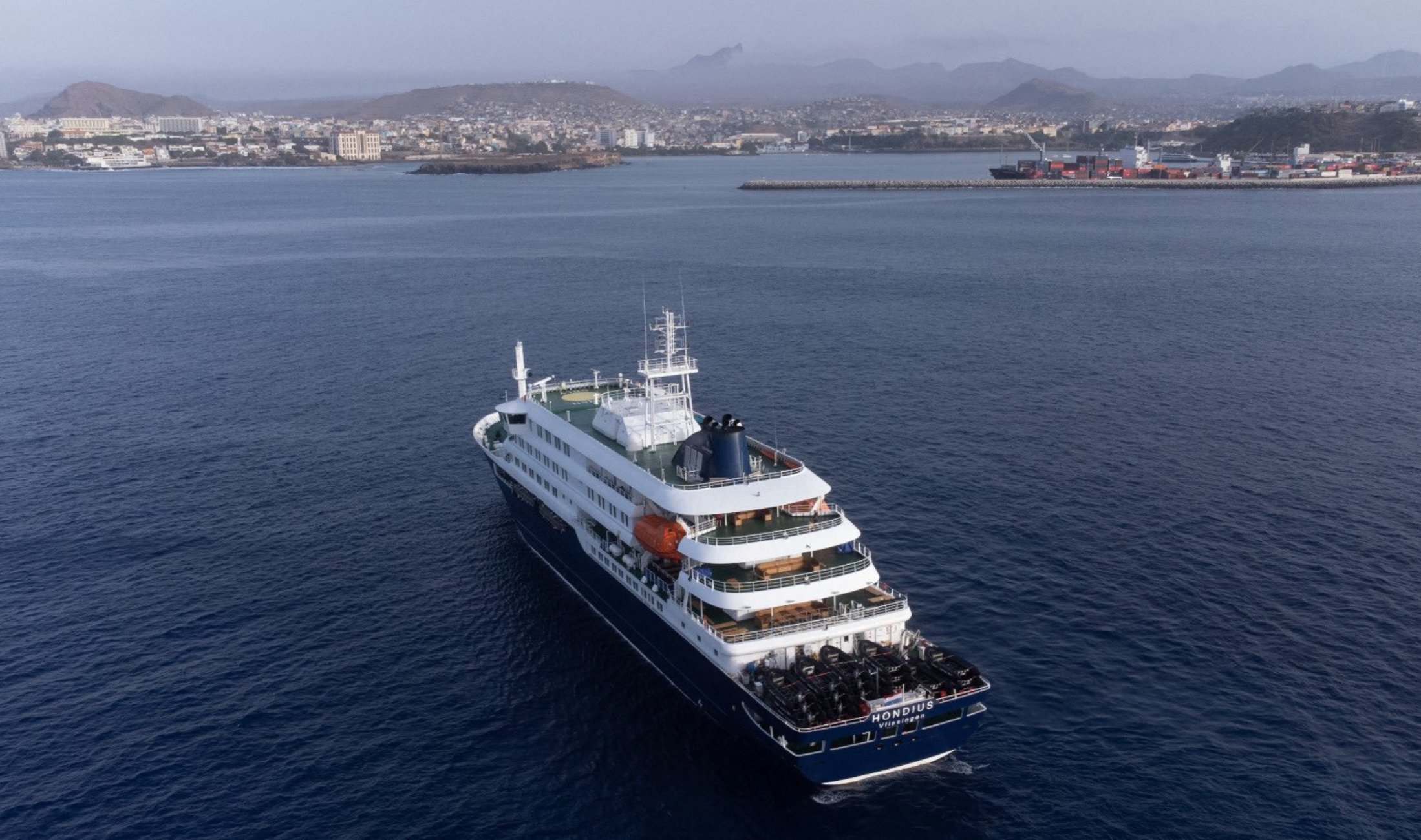 Crucero Hondius. Foto: RIVM. 