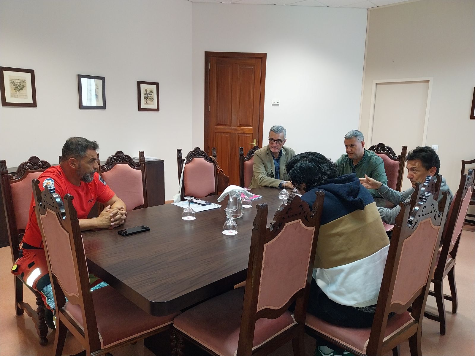 Reunión Bienestar Social, Consorcio de Seguridad y APSAL  