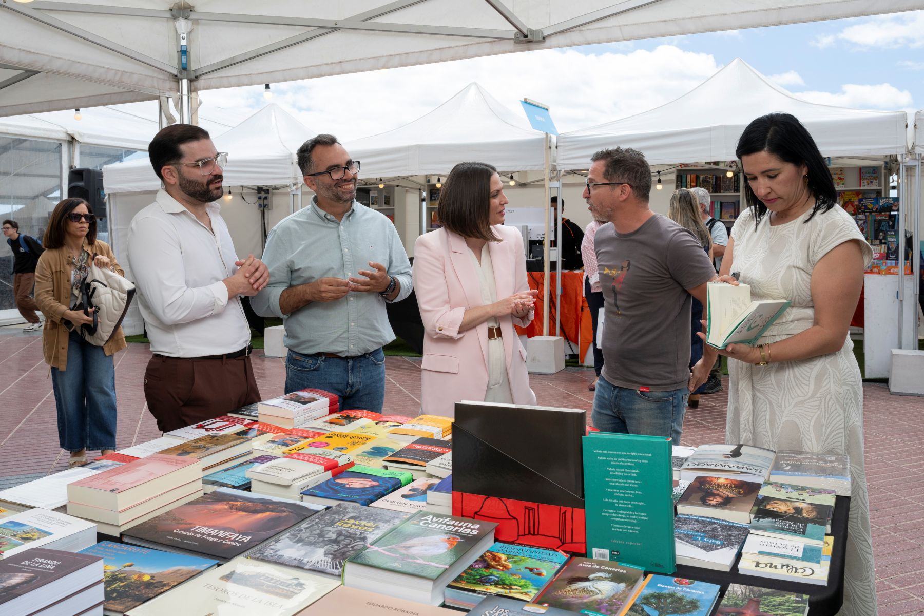 Inauguración de la Fiera del libro