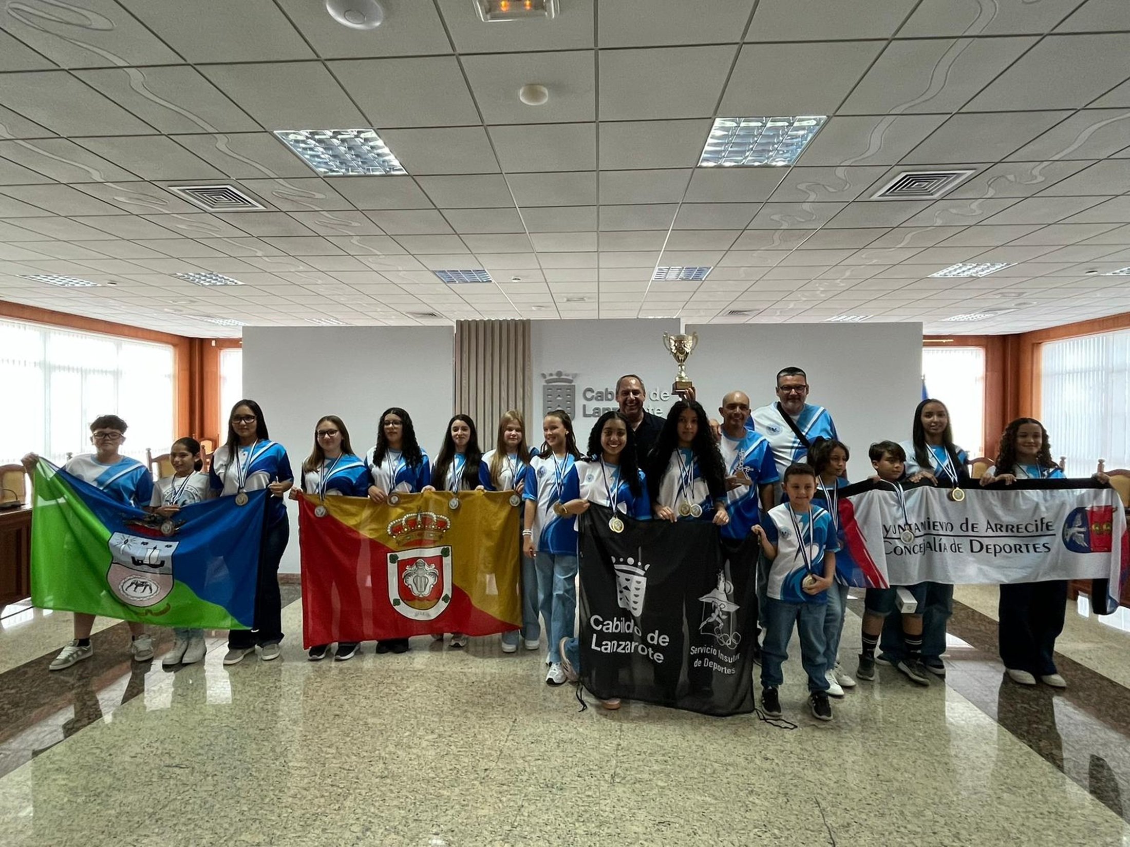 Recepción al Club Tanaga