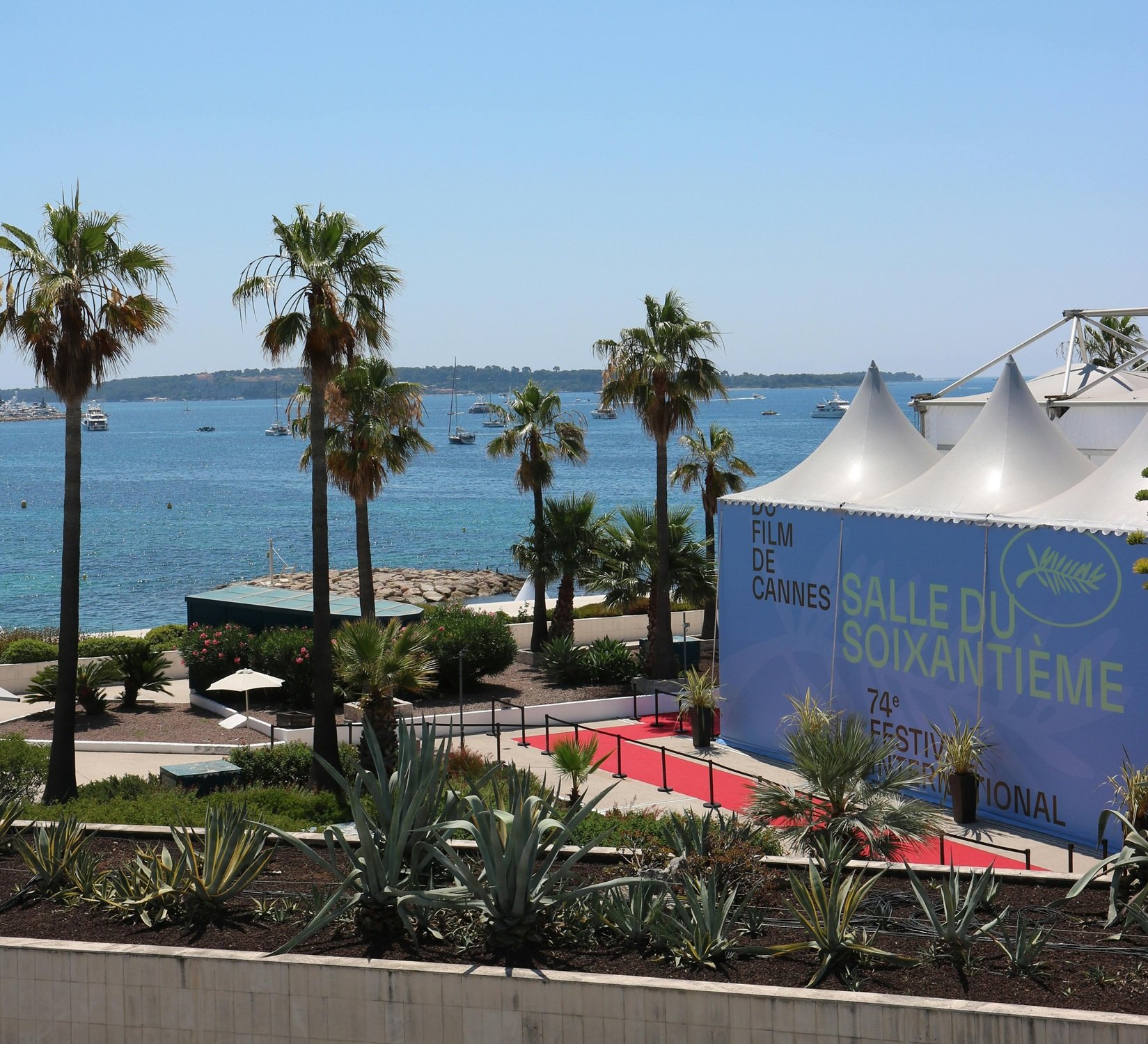 La carpa del Festival de Cannes en una imagen de archivo.