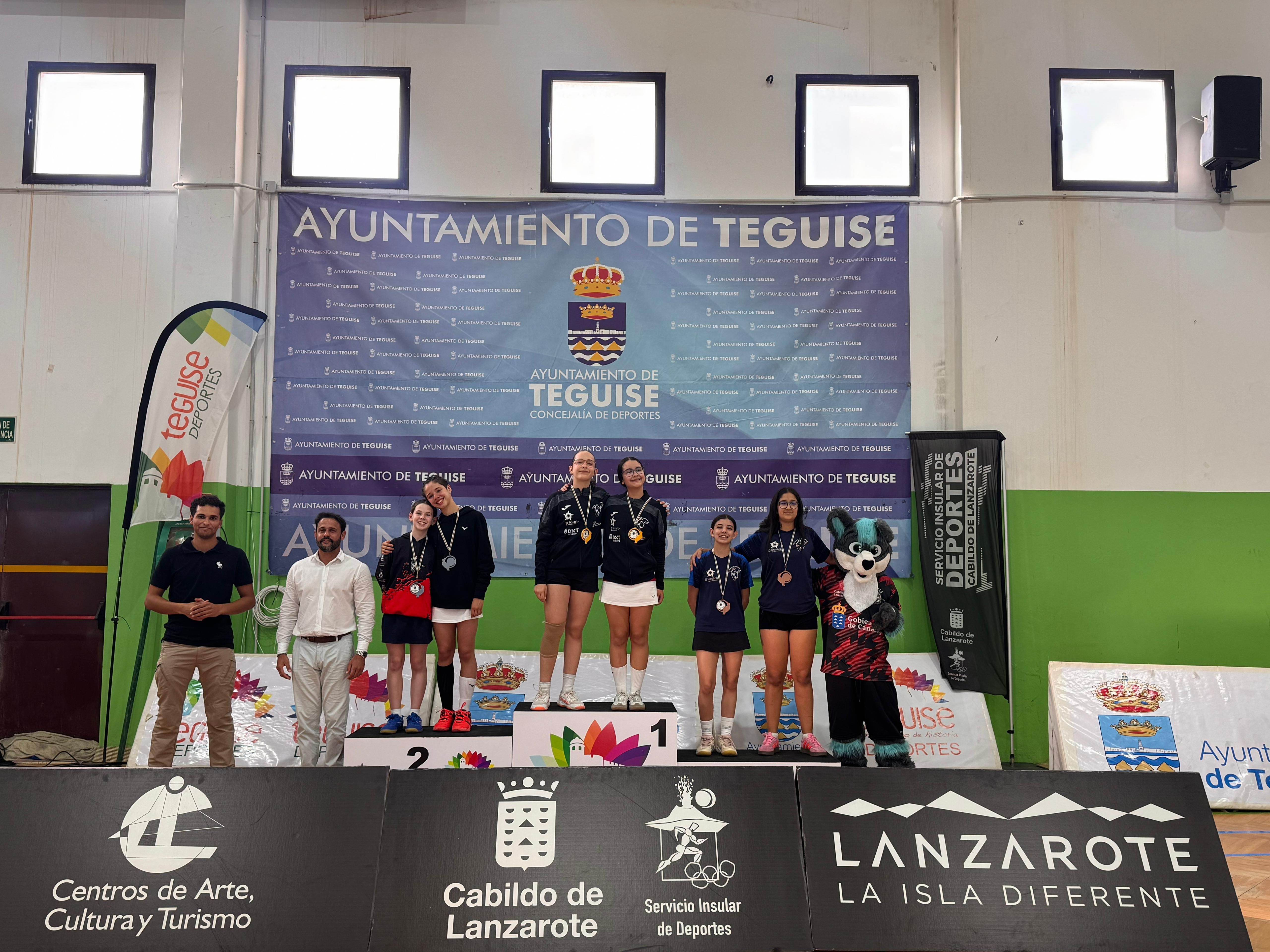 Auria Bádminton Club. TOP TTR Teguise