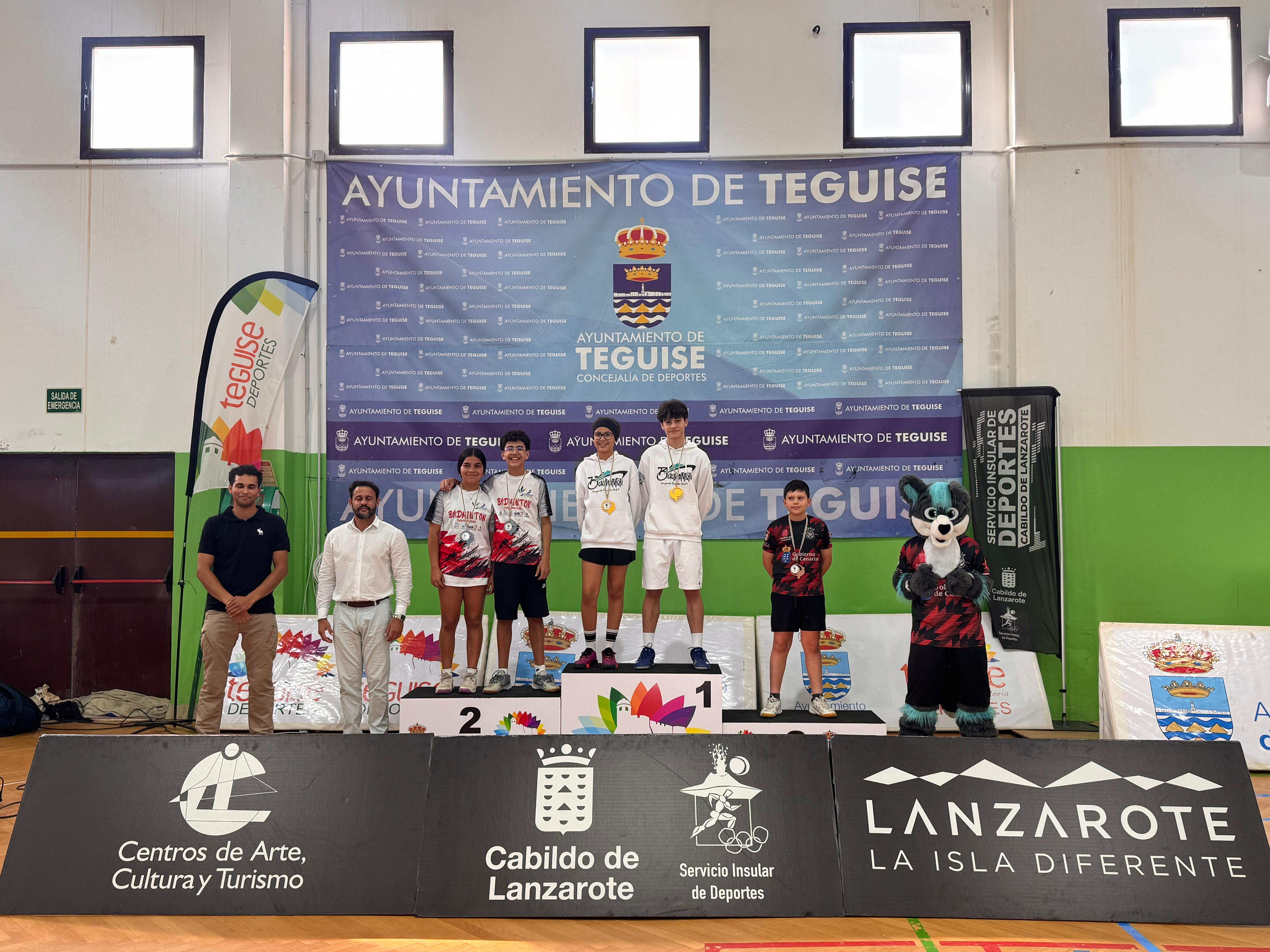 Auria Bádminton Club. TOP TTR Teguise