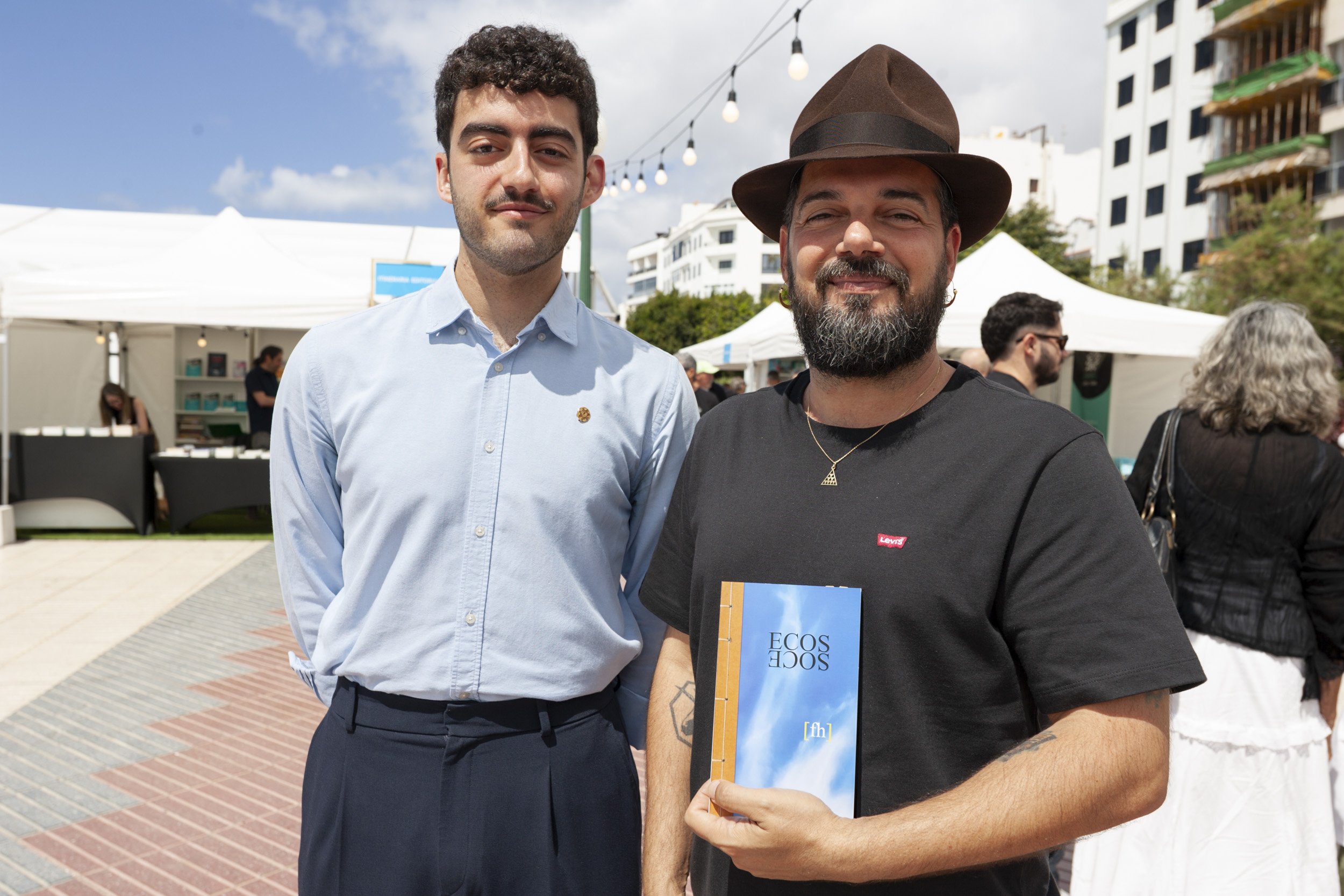 Celebración de la Fiera del Libro de Lanzarote. Fotos: Juan Mateos.