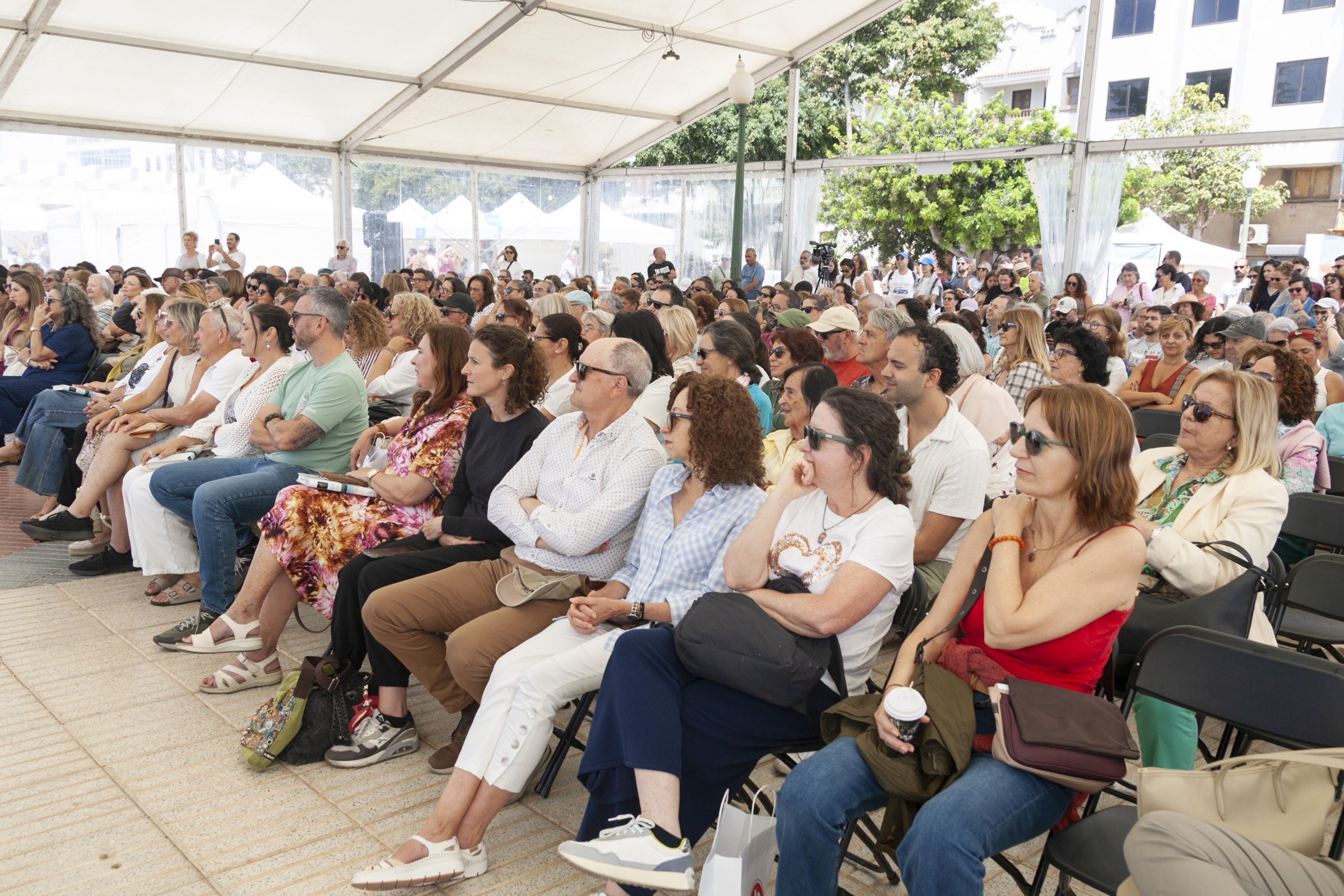 Celebración de la Fiera del Libro de Lanzarote. Fotos: Juan Mateos.