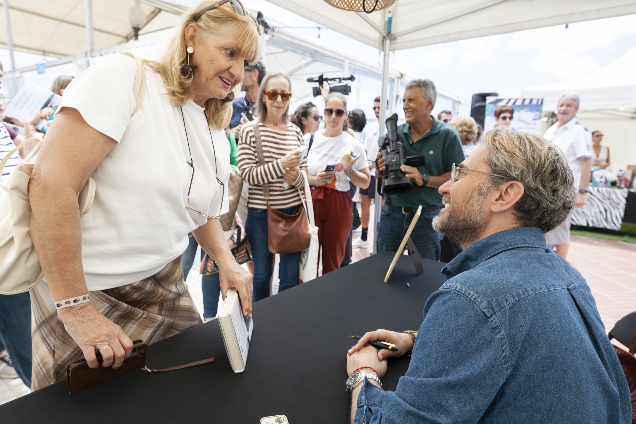 Celebración de la Fiera del Libro de Lanzarote. Fotos: Juan Mateos.
