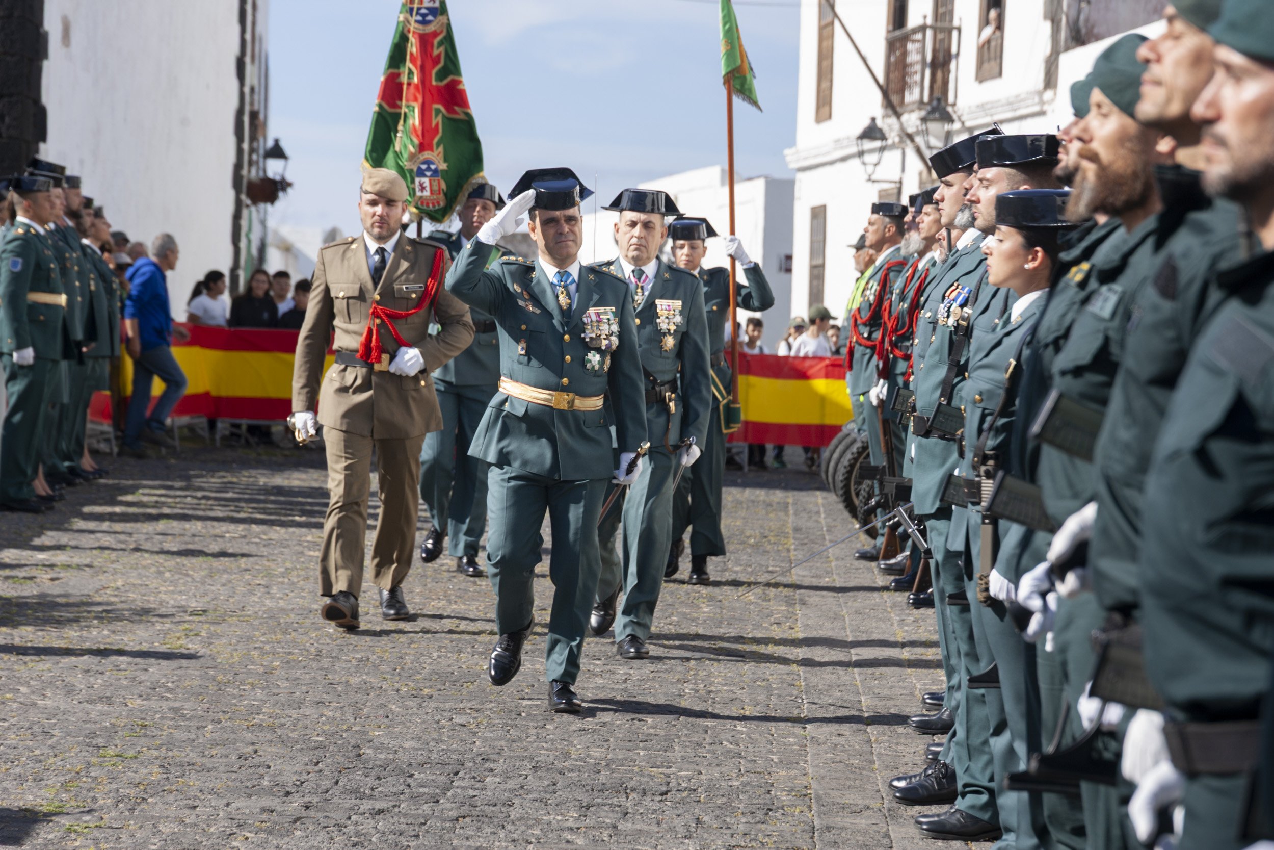 Acto conmemorativo de la Guardia Civil en Teguise. Foto: Juan Mateos Acto conmemorativo de la Guardia Civil en Teguise. Foto: Juan Mateos