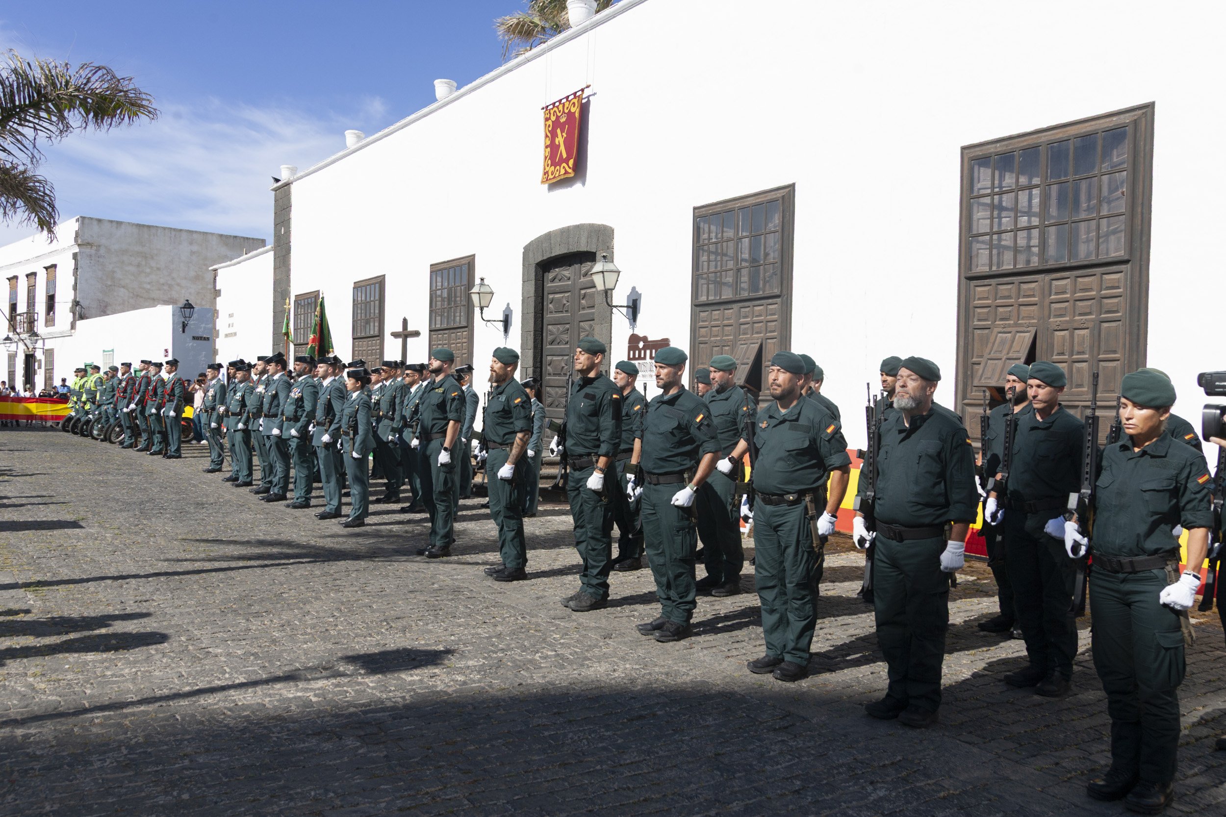 Acto conmemorativo de la Guardia Civil en Teguise. Foto: Juan Mateos Acto conmemorativo de la Guardia Civil en Teguise. Foto: Juan Mateos