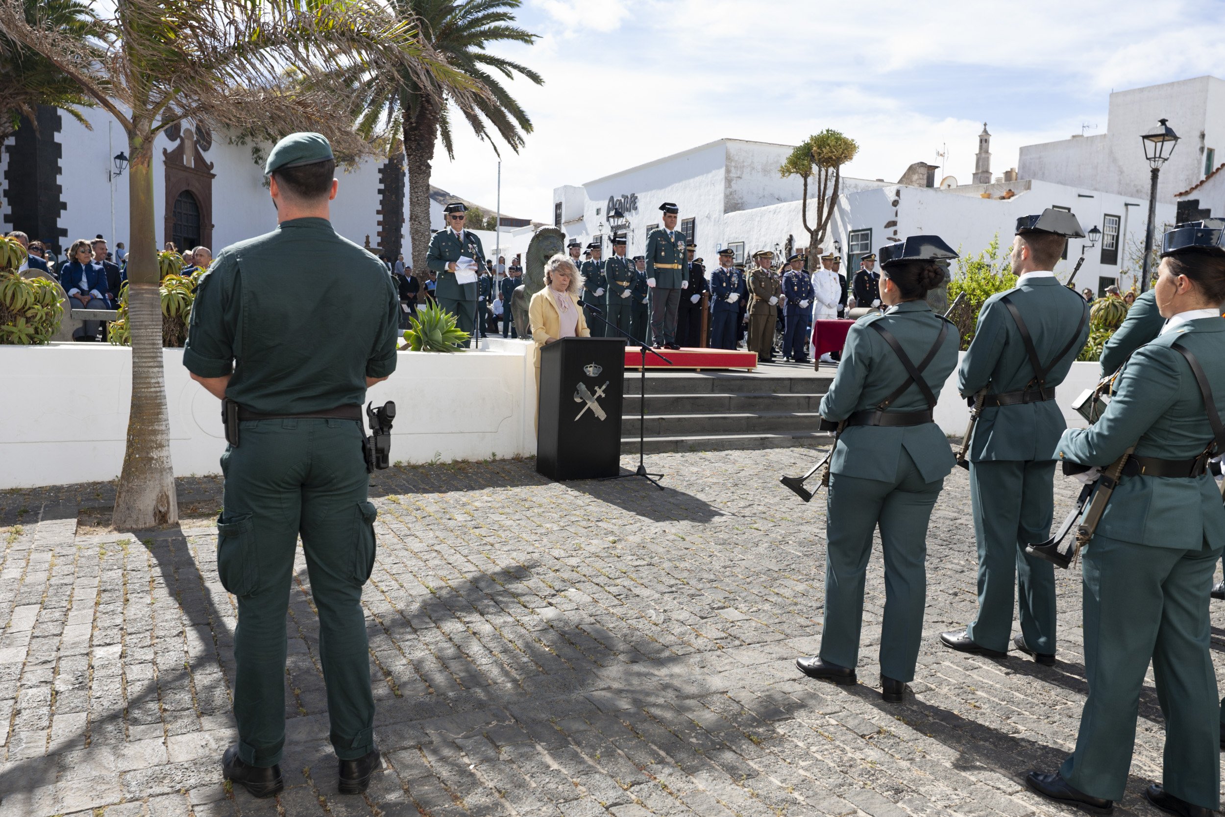 Acto conmemorativo de la Guardia Civil en Teguise. Foto: Juan Mateos Acto conmemorativo de la Guardia Civil en Teguise. Foto: Juan Mateos