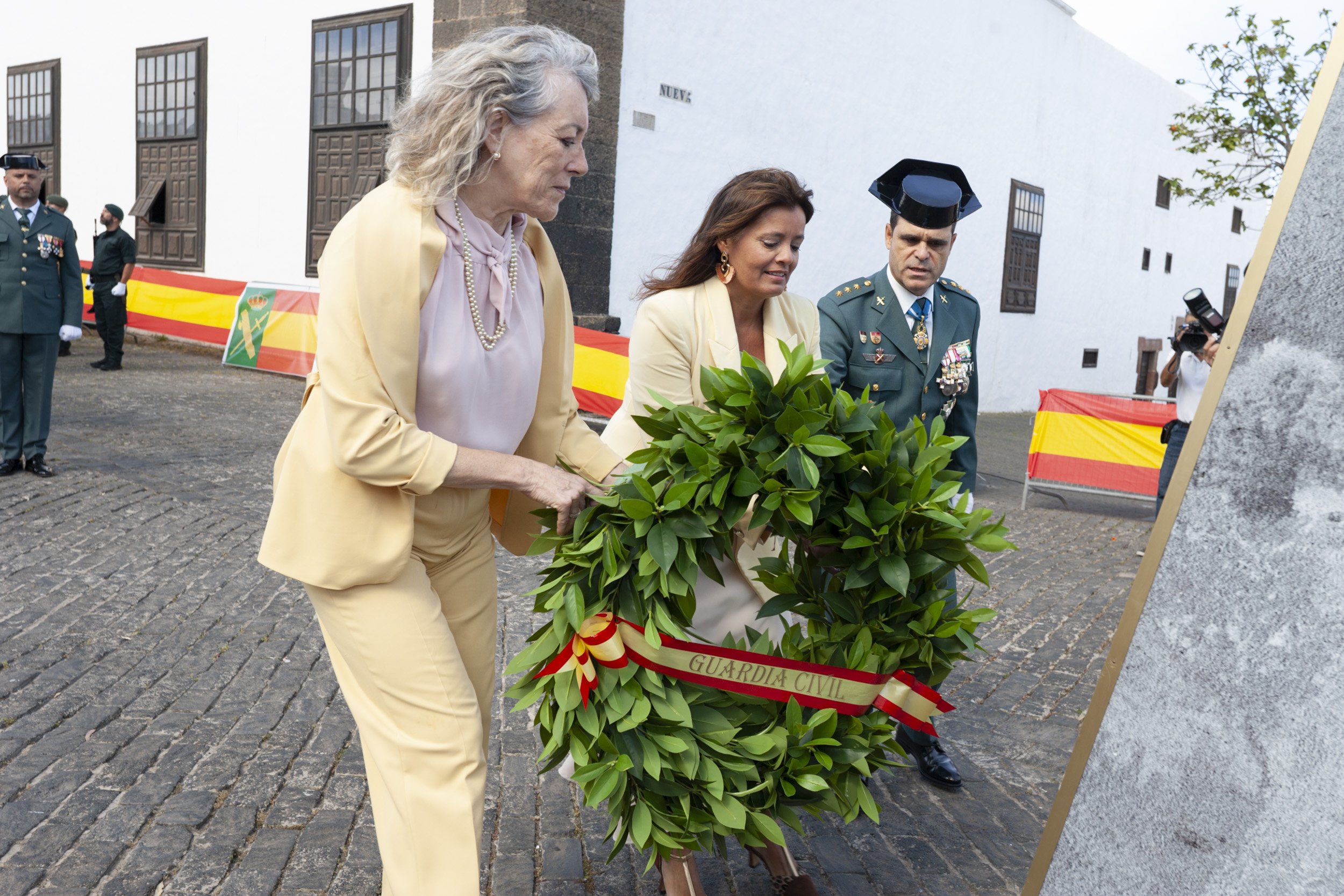 Acto conmemorativo de la Guardia Civil en Teguise. Foto: Juan Mateos Acto conmemorativo de la Guardia Civil en Teguise. Foto: Juan Mateos