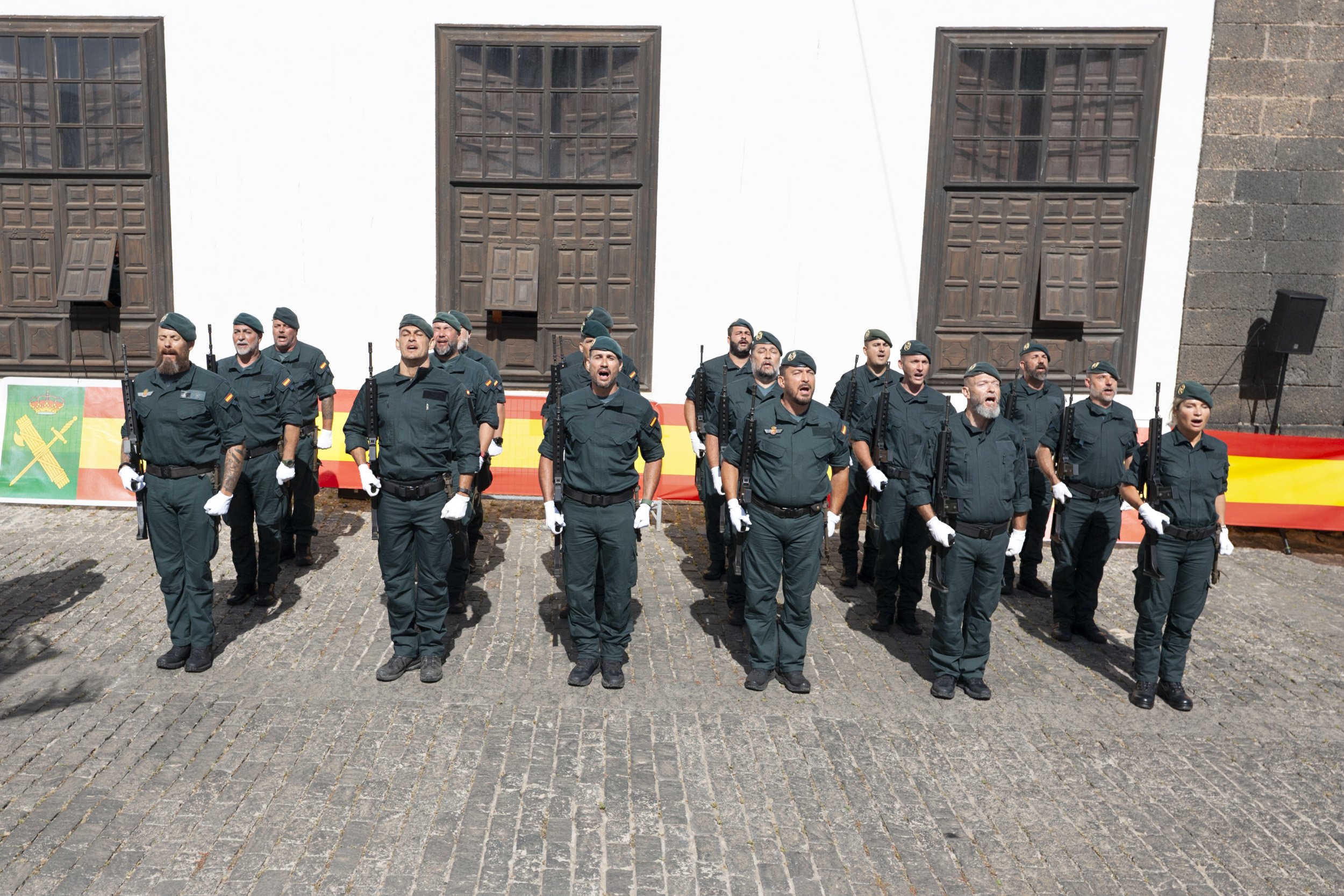 Acto conmemorativo de la Guardia Civil en Teguise. Foto: Juan Mateos Acto conmemorativo de la Guardia Civil en Teguise. Foto: Juan Mateos