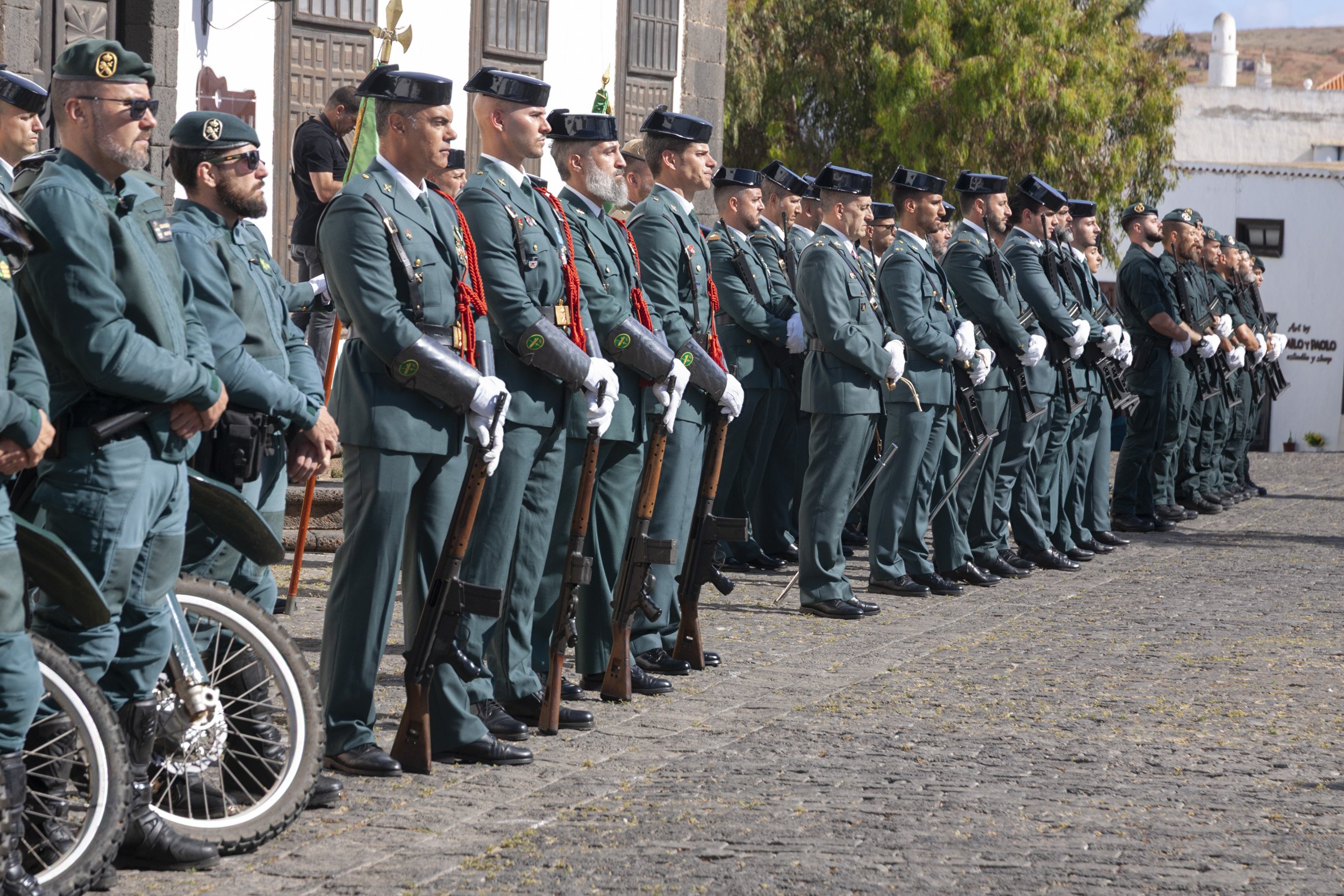 Acto conmemorativo de la Guardia Civil en Teguise. Foto: Juan Mateos Acto conmemorativo de la Guardia Civil en Teguise. Foto: Juan Mateos