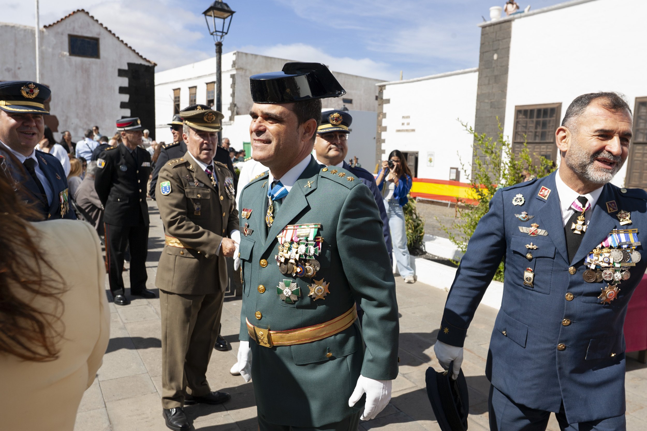 Acto conmemorativo de la Guardia Civil en Teguise. Foto: Juan Mateos Acto conmemorativo de la Guardia Civil en Teguise. Foto: Juan Mateos