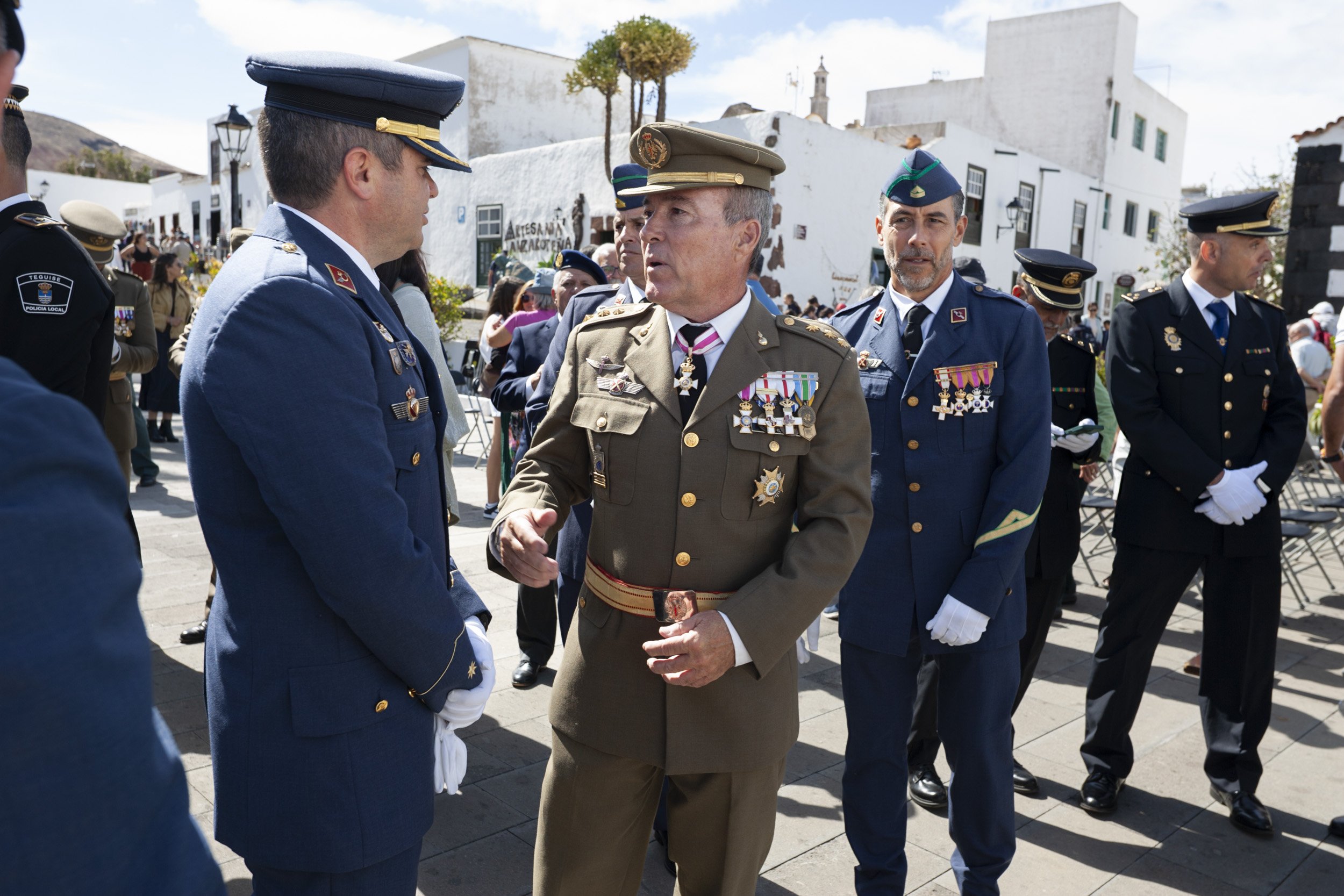 Acto conmemorativo de la Guardia Civil en Teguise. Foto: Juan Mateos Acto conmemorativo de la Guardia Civil en Teguise. Foto: Juan Mateos