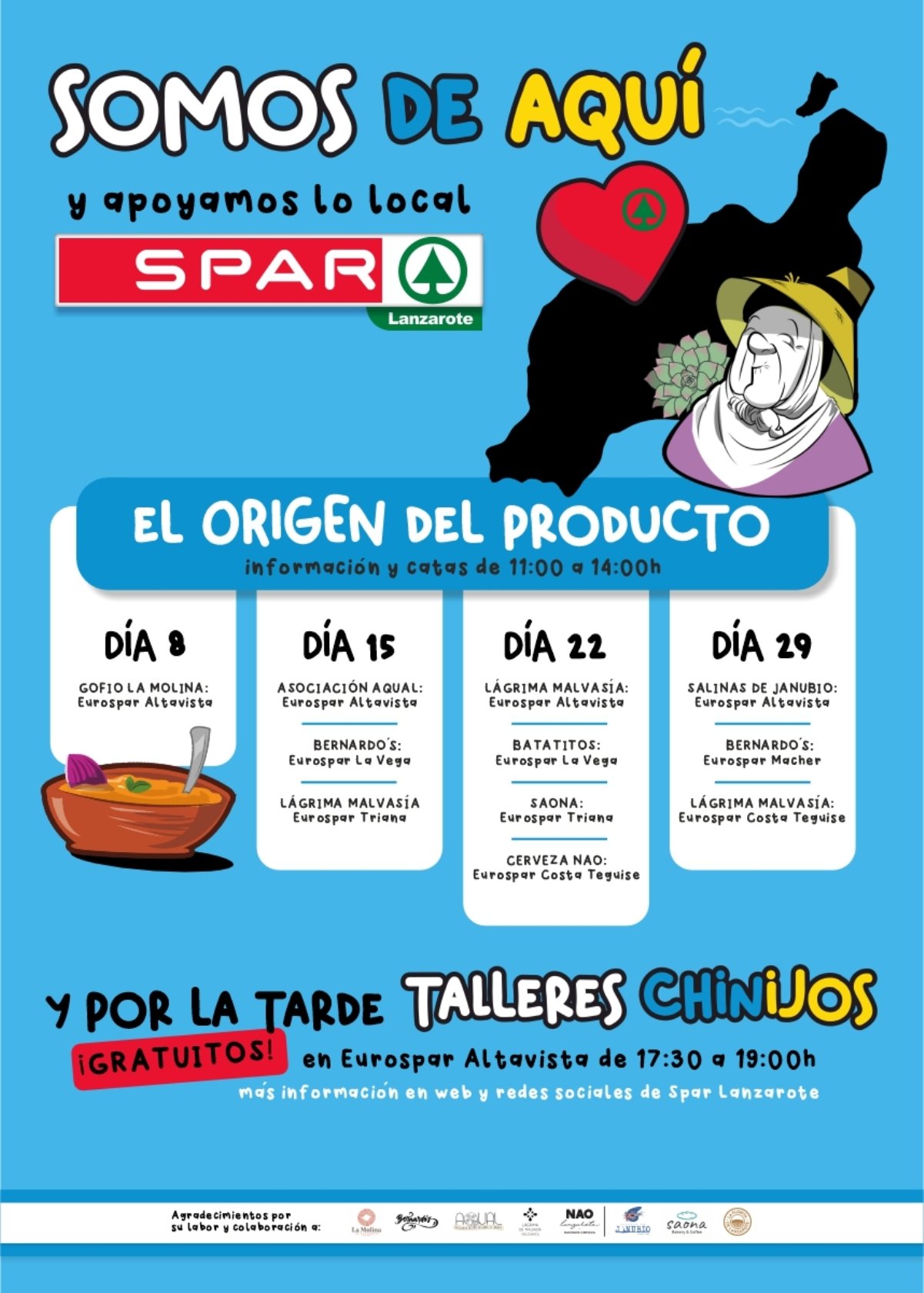 Spar Lanzarote Somos de aquí