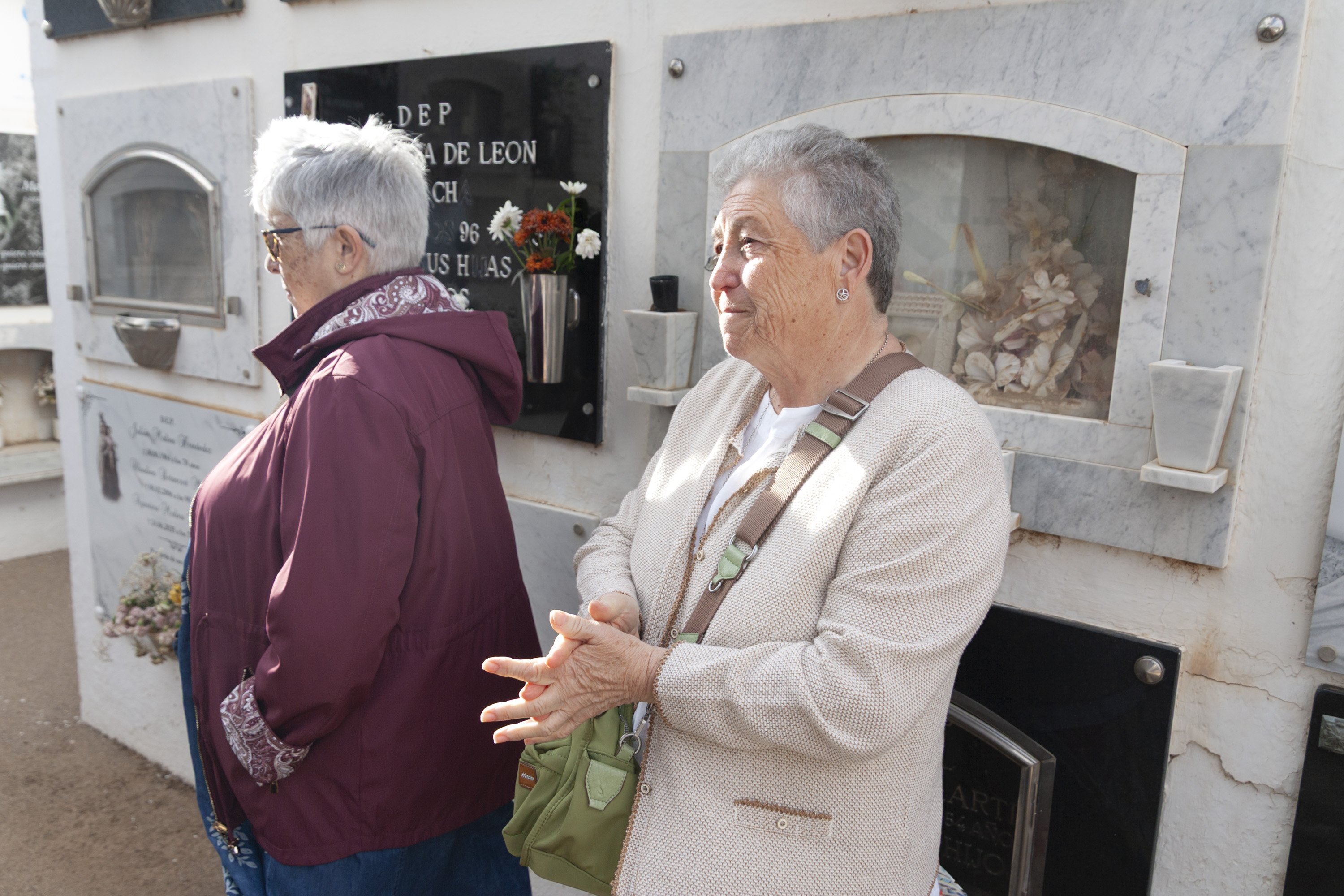 Exhumación de tres pescadores del Domenech de Varó. Fotos: Juan Mateos.
