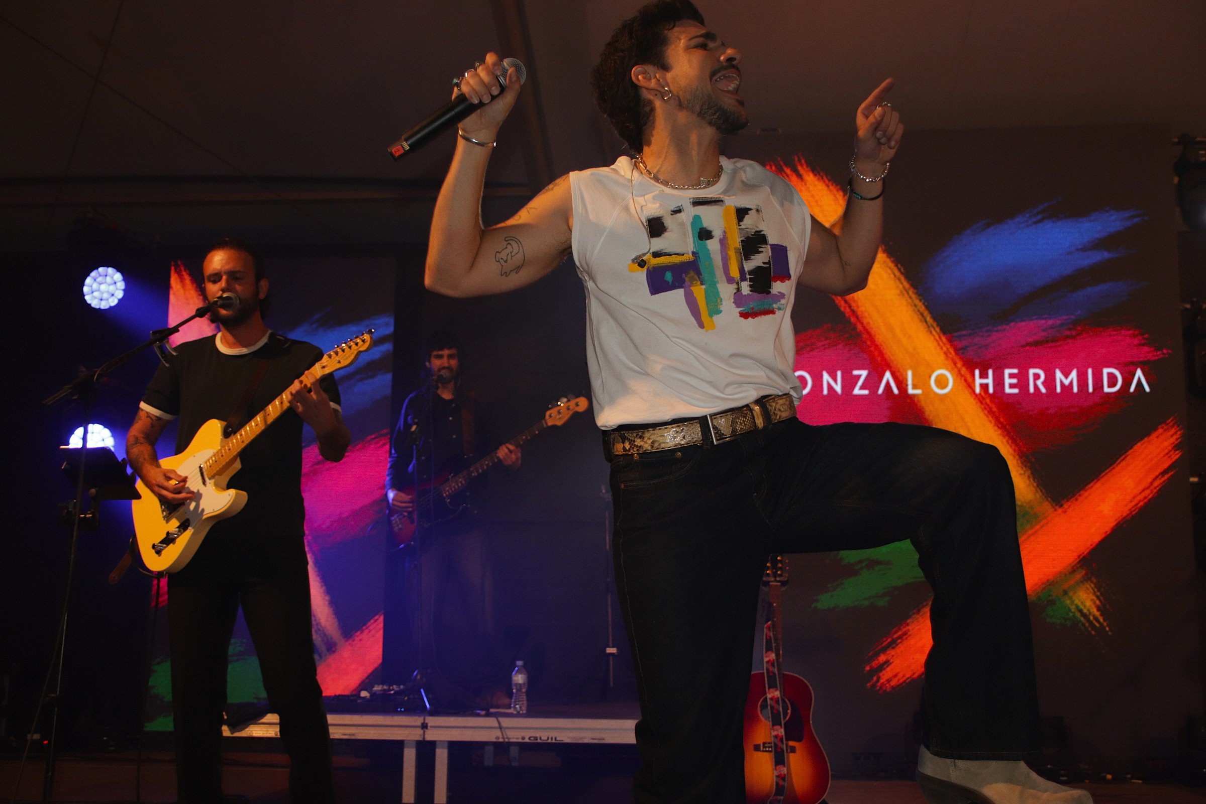 Concierto de Gonzalo Hermida en Uga