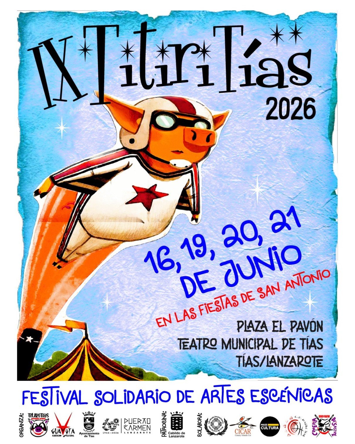 Cartel Titiritías 2026