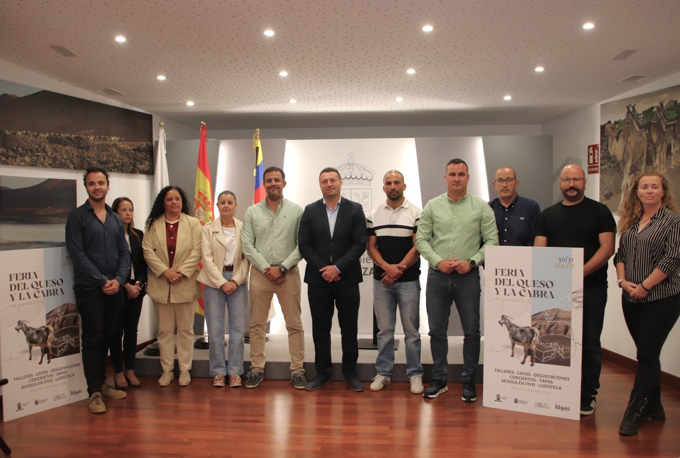 Presentación de la Feria del Queso y la Cabra de Lanzarote 