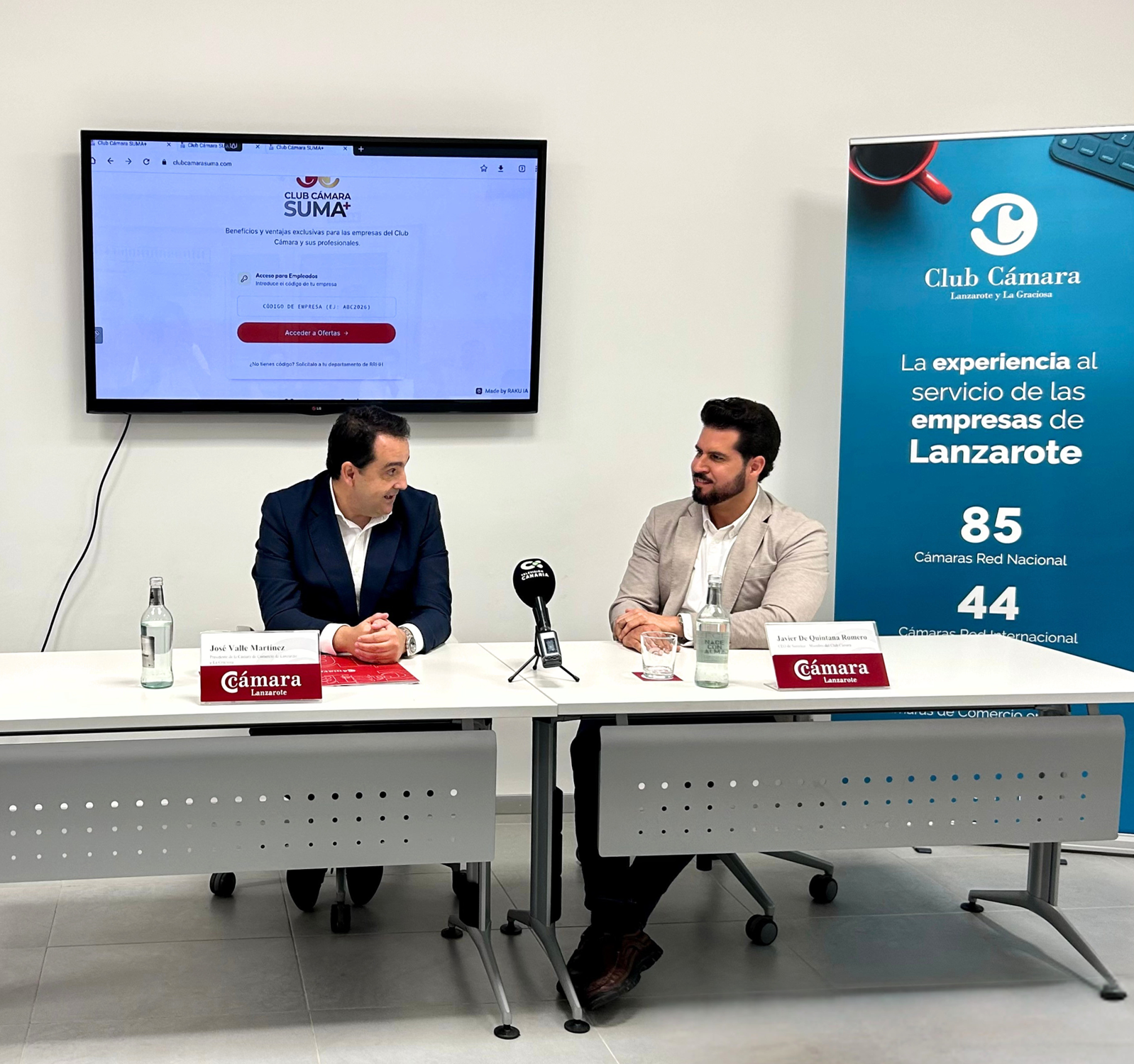 Presentación de la plataforma del 'Club Cámara Suma'.