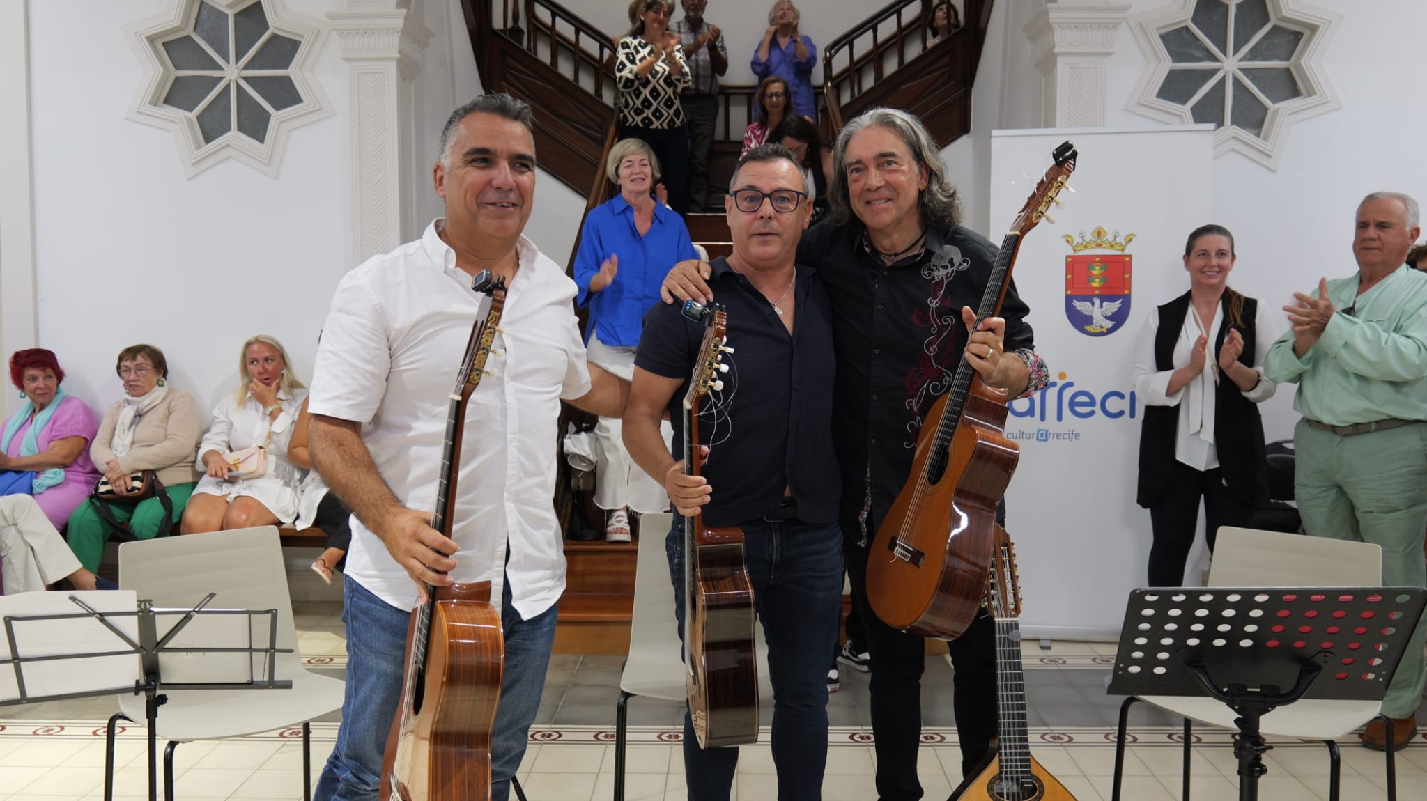 Arrecife se convierte en refugio de la música con el concierto 'Mano a mano' 