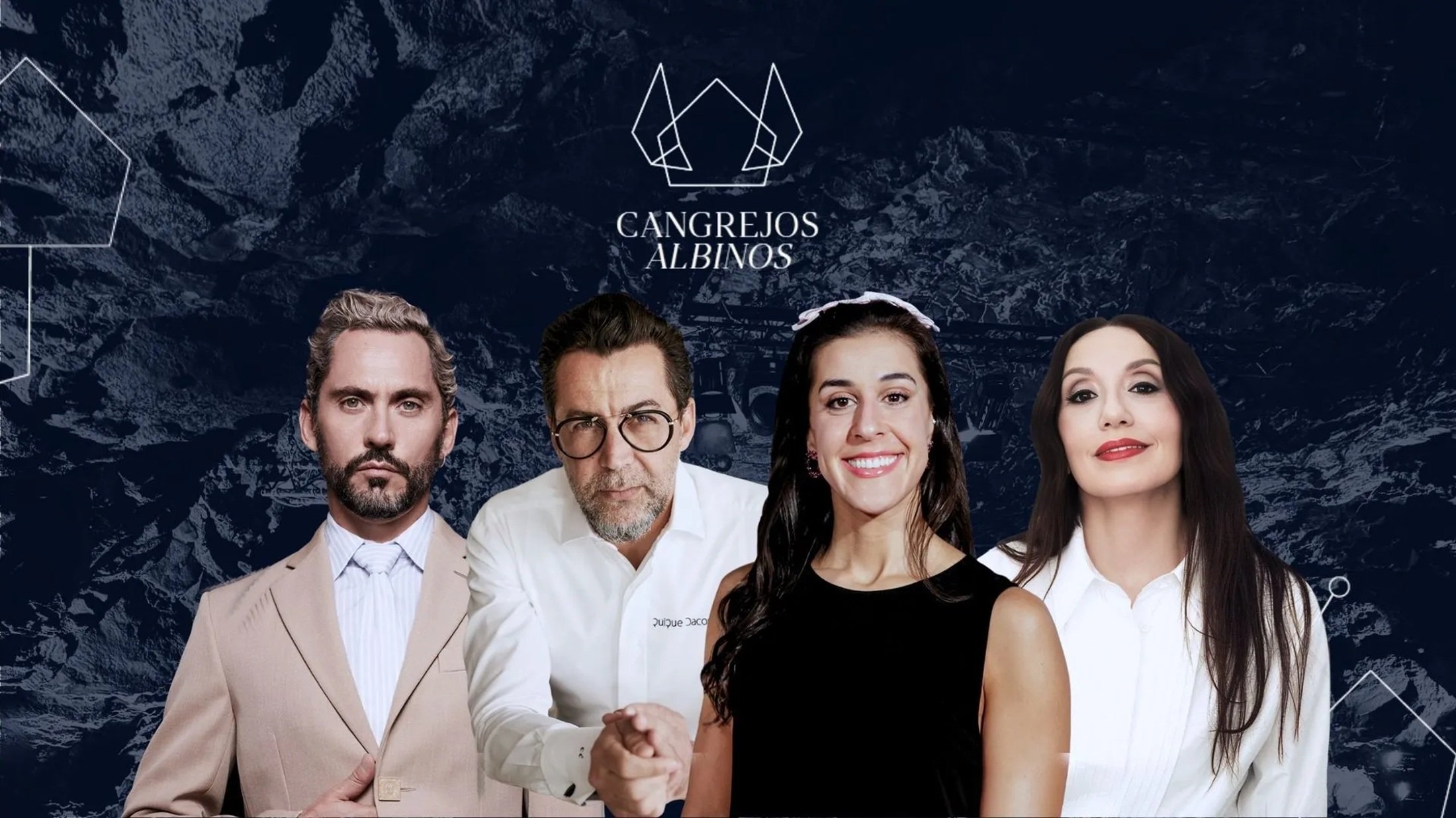 Cartel de 'Cangrejos Albinos'