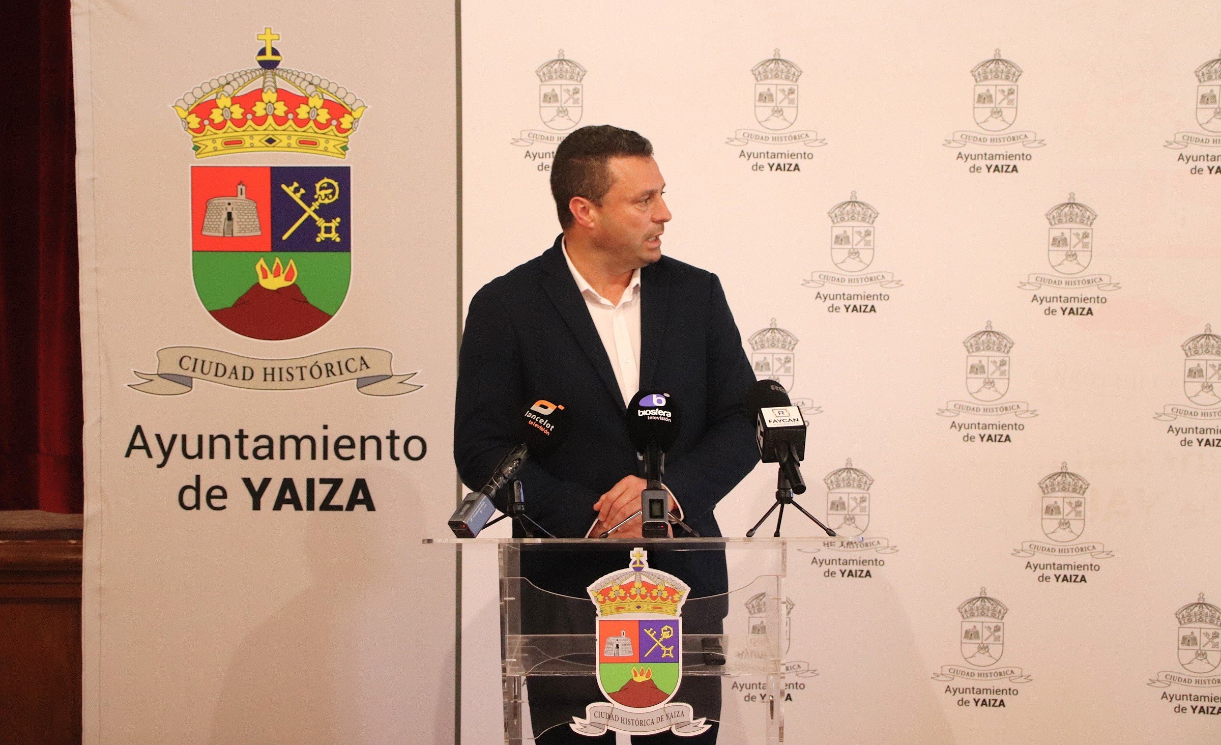 Óscar Noda, el alcalde de Yaiza.