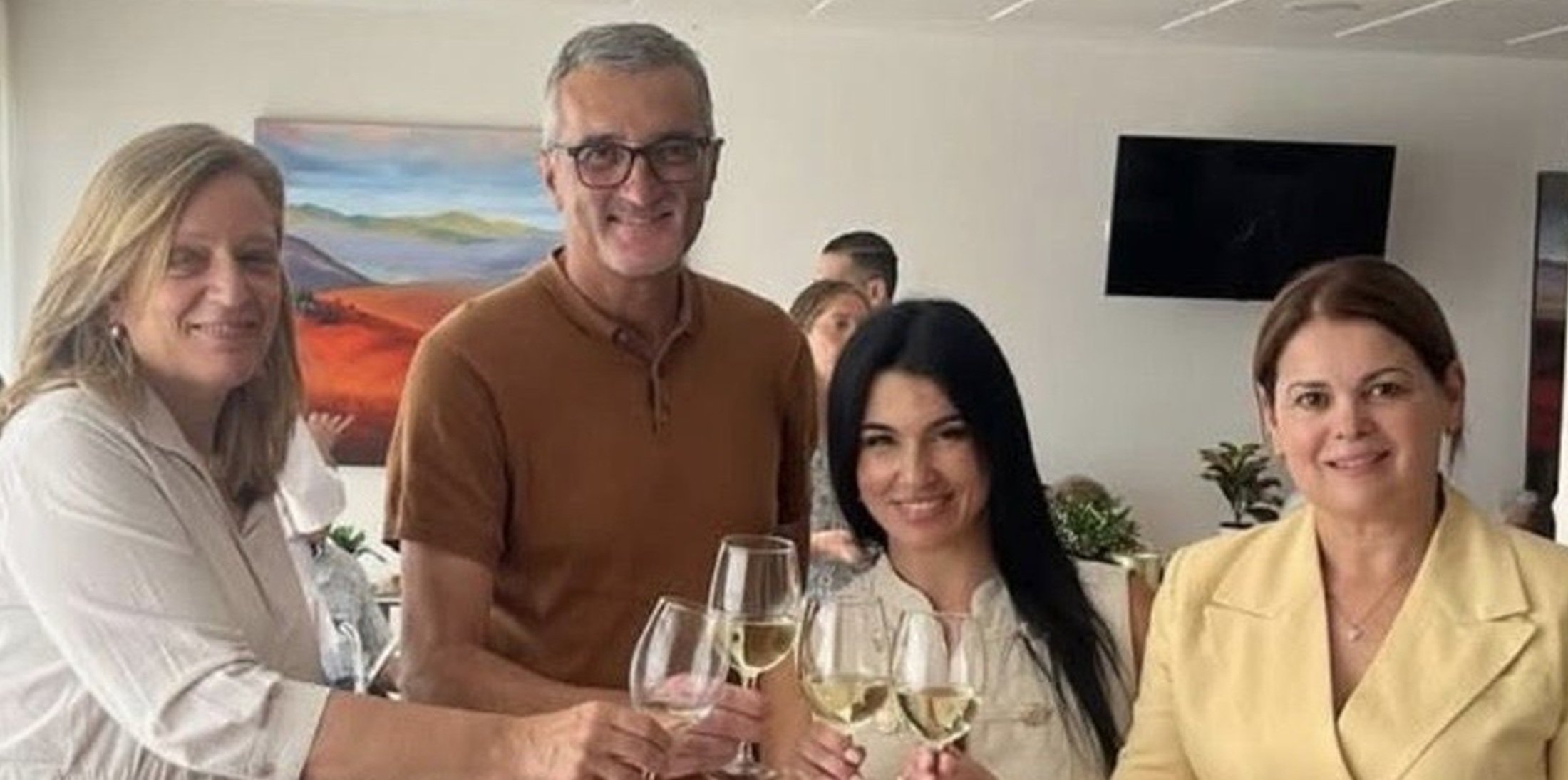 El consejero Marci Acuña en la celebración del 19 aniversario de Amavir