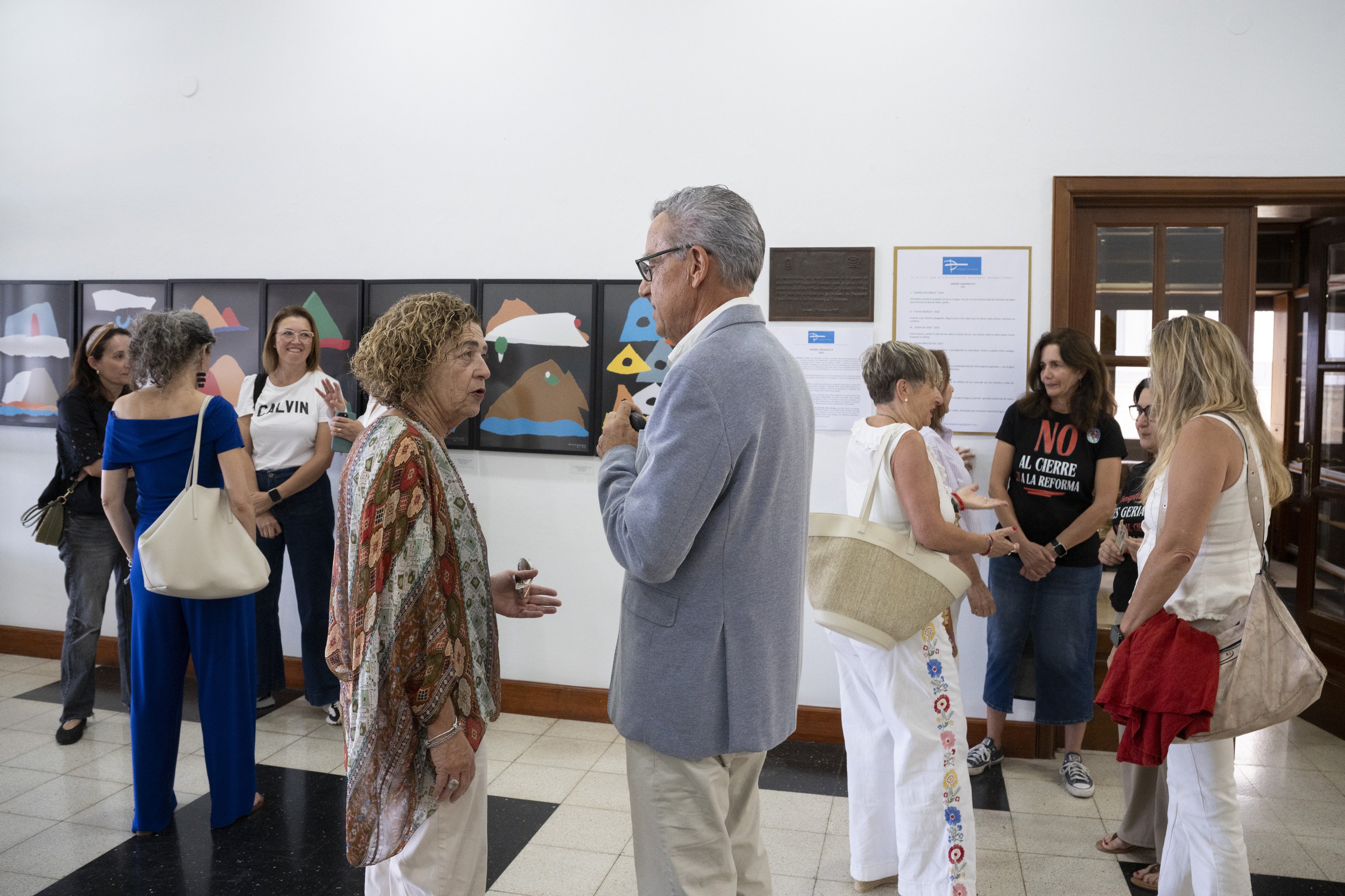 Rueda de prensa de la plataforma por el Hospital Insular 