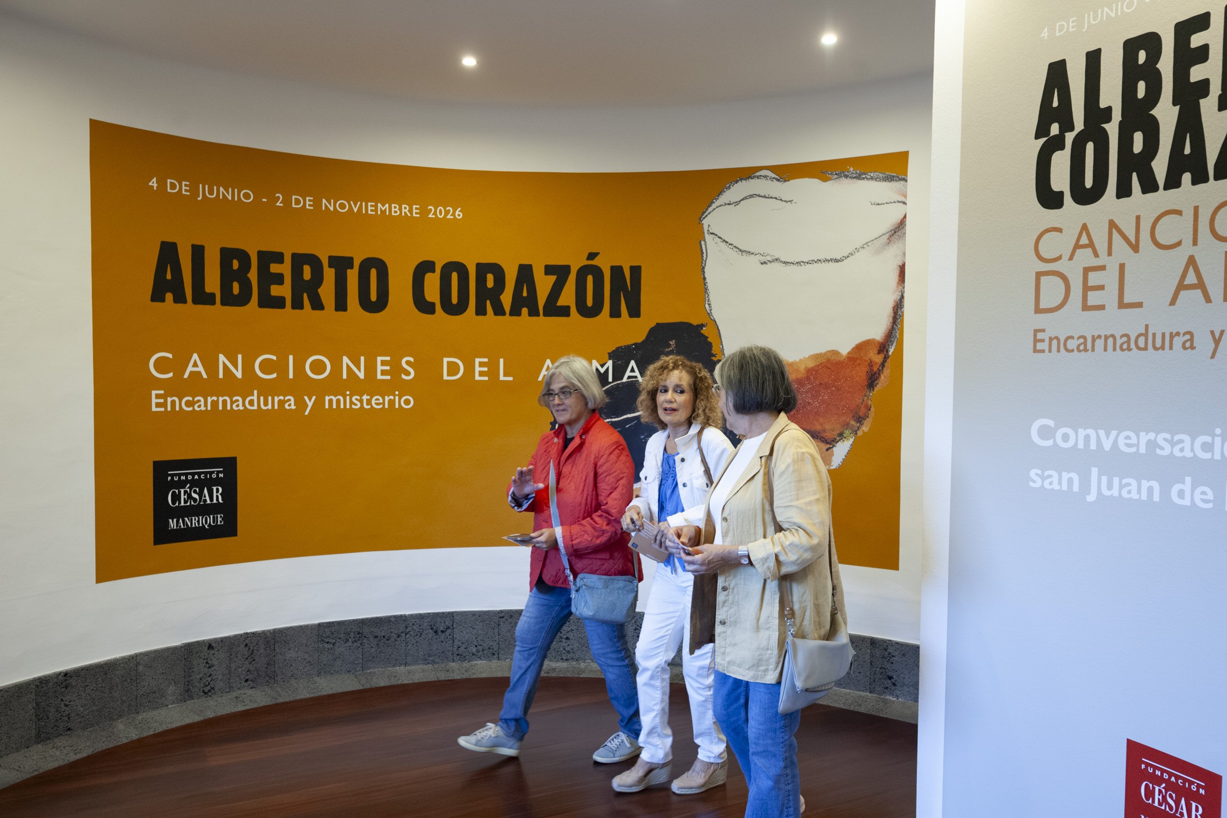 Inauguración de la exposición de Alberto Corazón en la FCM. Foto: Juan Mateos.