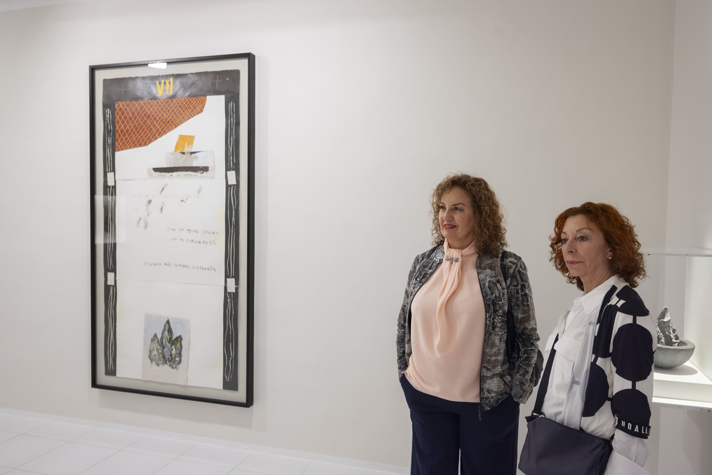 Inauguración de la exposición de Alberto Corazón en la FCM. Foto: Juan Mateos.