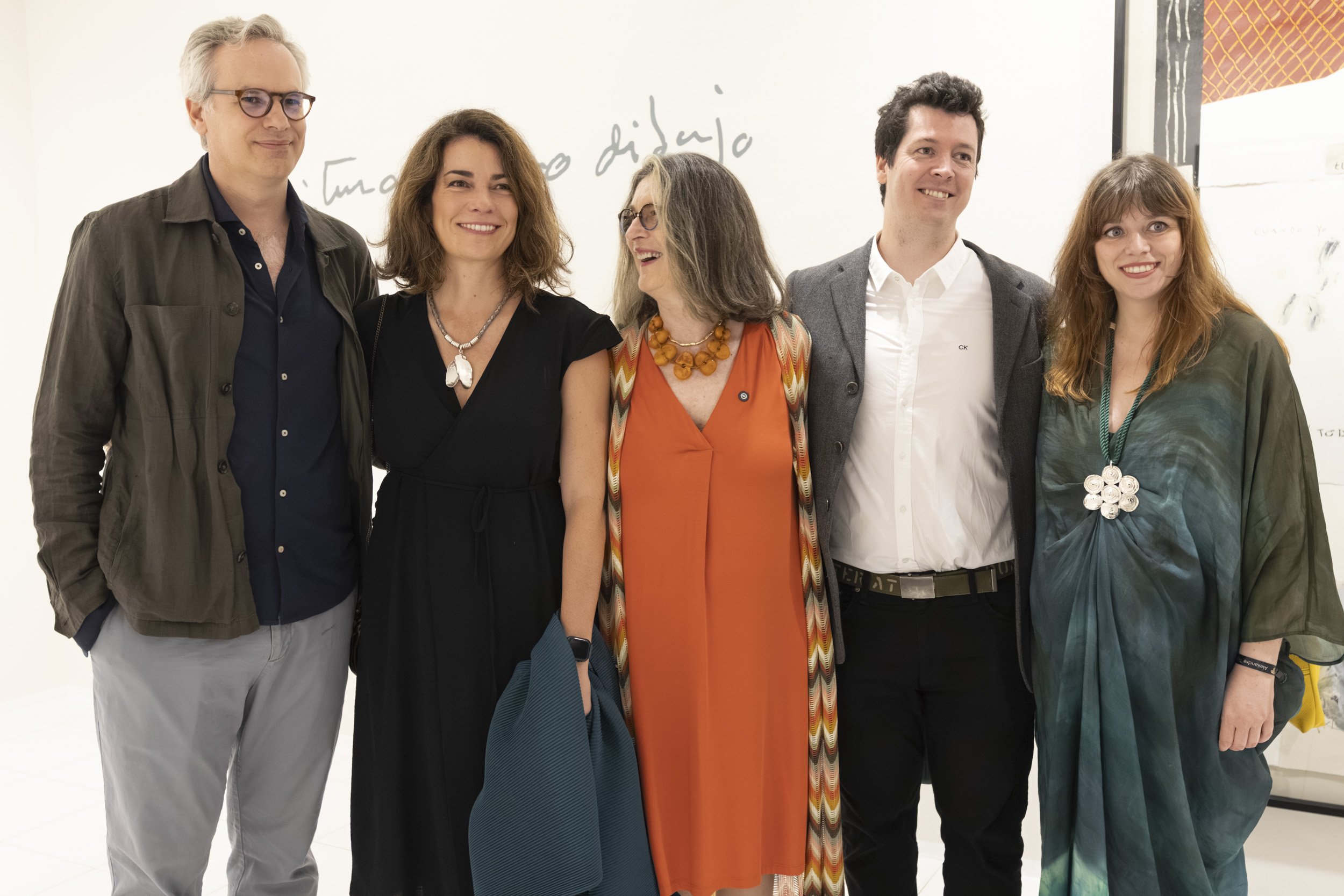Inauguración de la exposición de Alberto Corazón en la FCM. Foto: Juan Mateos.