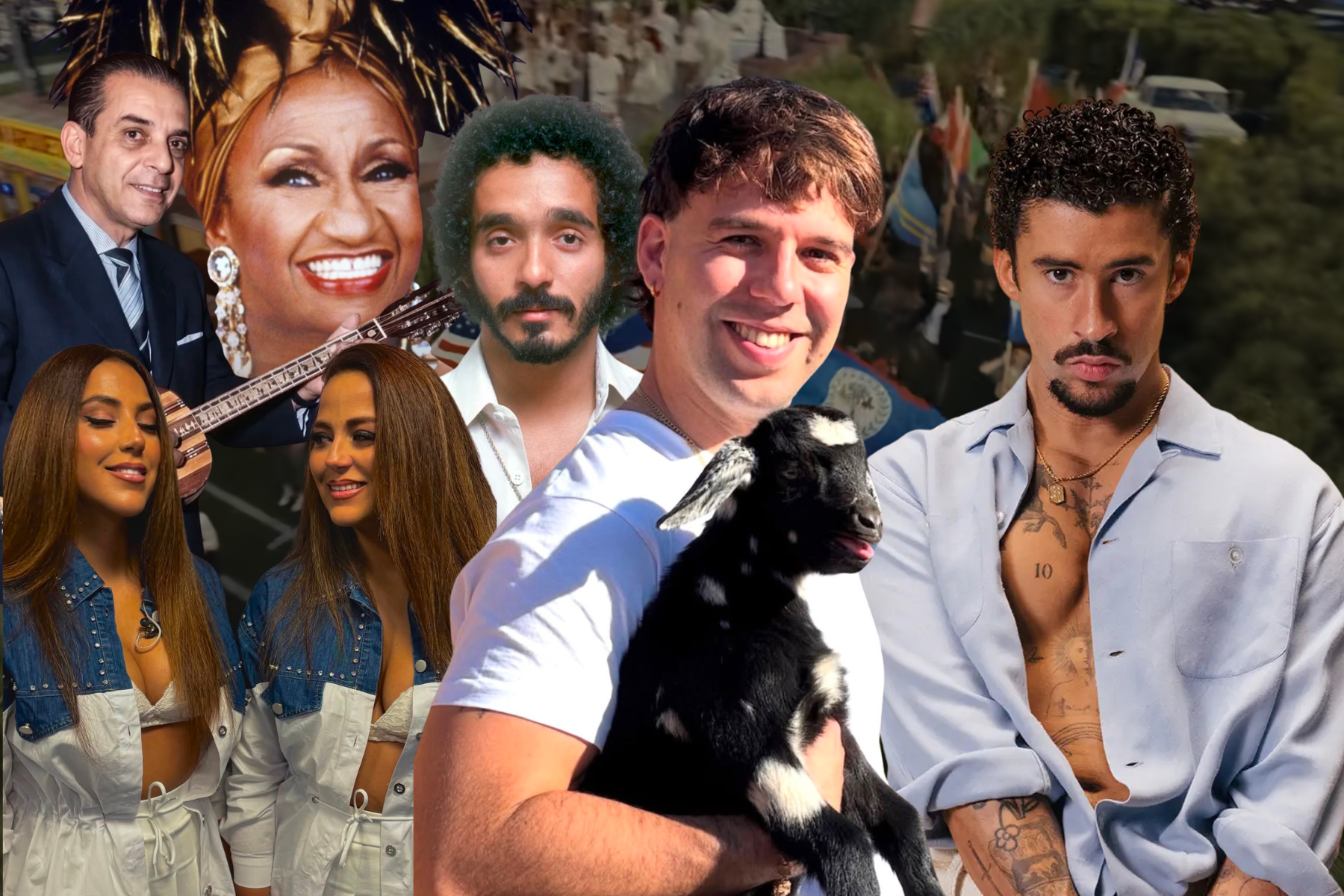 ¿Ahora todos quieren ser Latinos?. Fotomontaje de La Voz.