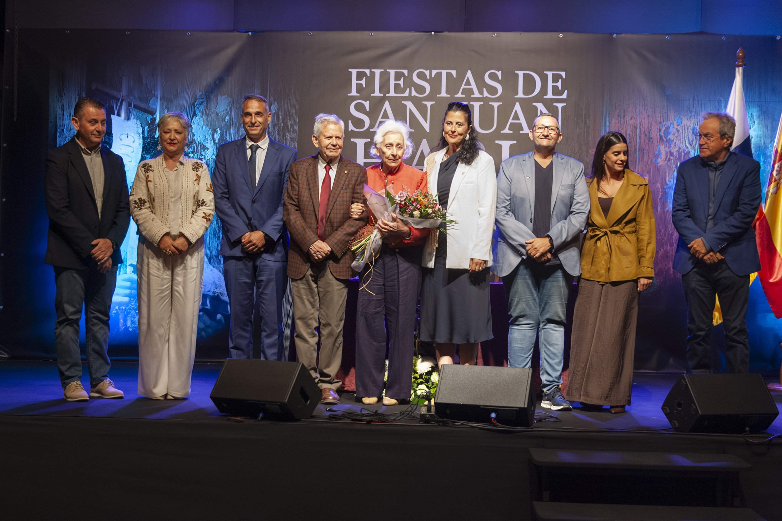 Pregón de las Fiestas de San Juan de Haría. Fotos: Juan Mateos.