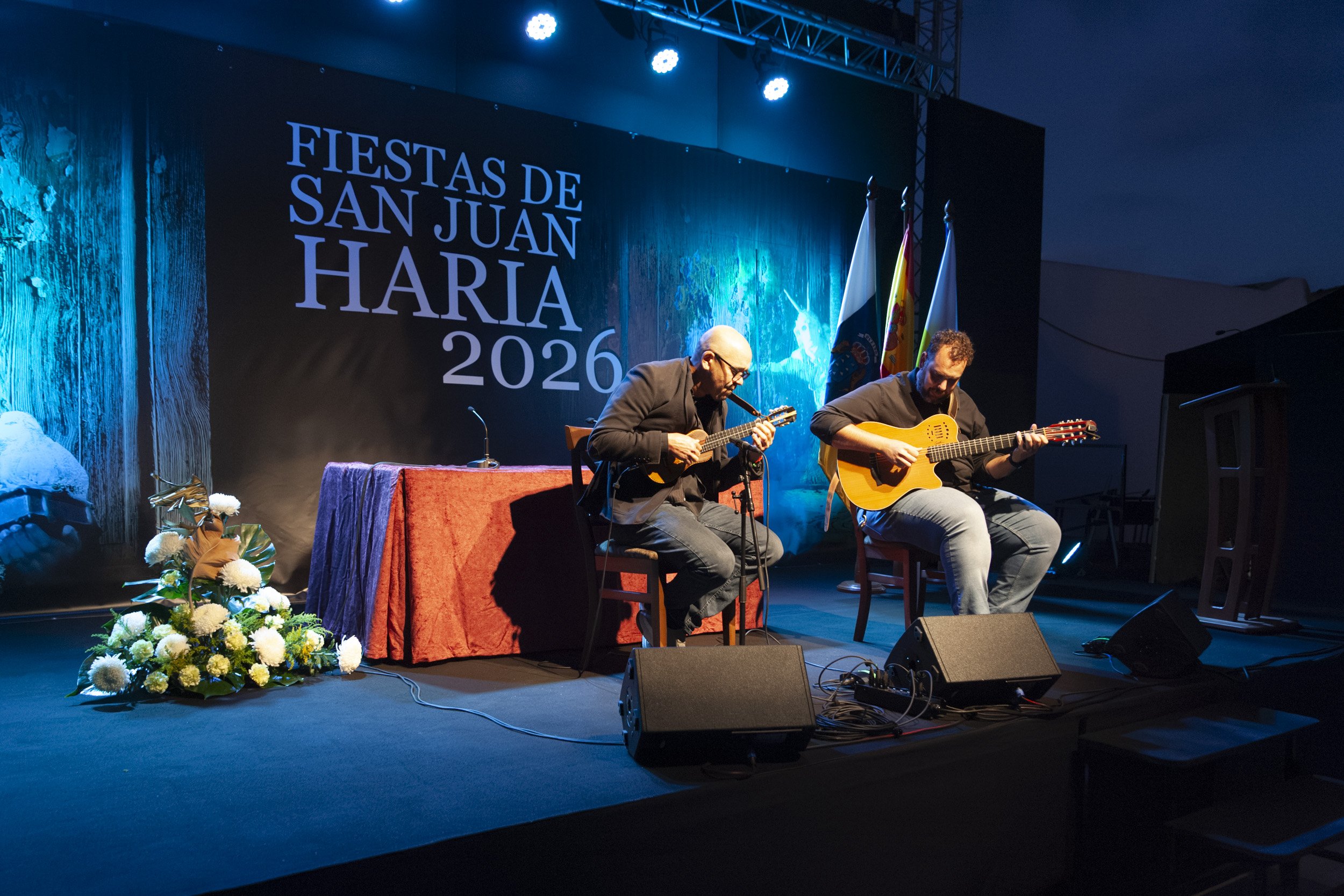 Pregón de las Fiestas de San Juan de Haría. Fotos: Juan Mateos.