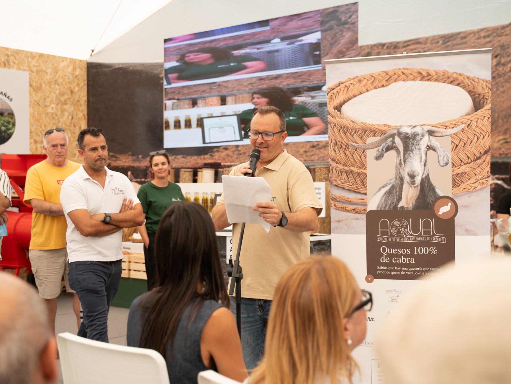 Premios de mejores quesos en la Feria de Agricultura de Teguise