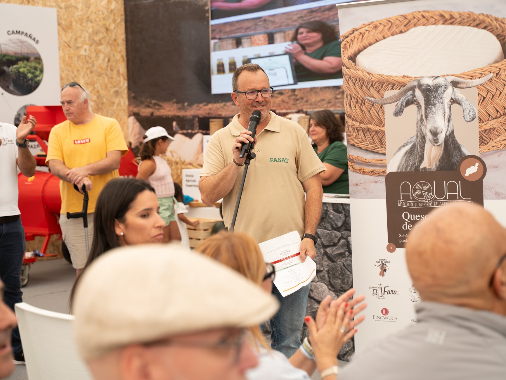 Premios de mejores quesos en la Feria de Agricultura de Teguise