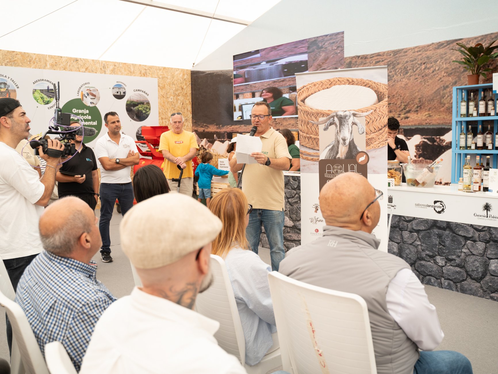 Premios de mejores quesos en la Feria de Agricultura de Teguise