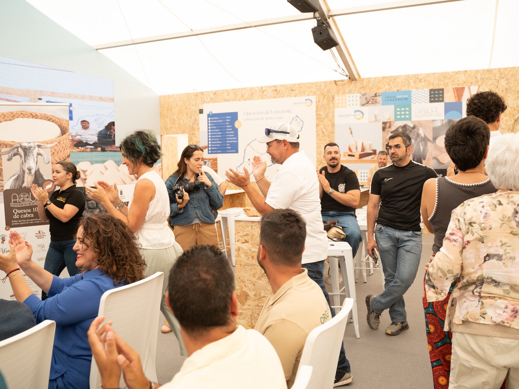 Premios de mejores quesos en la Feria de Agricultura de Teguise