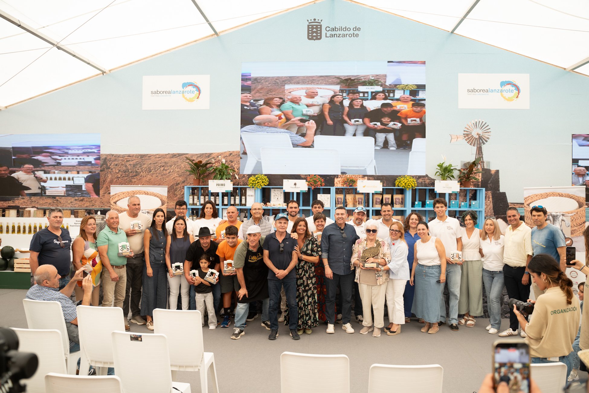 Premios de mejores quesos en la Feria de Agricultura de Teguise