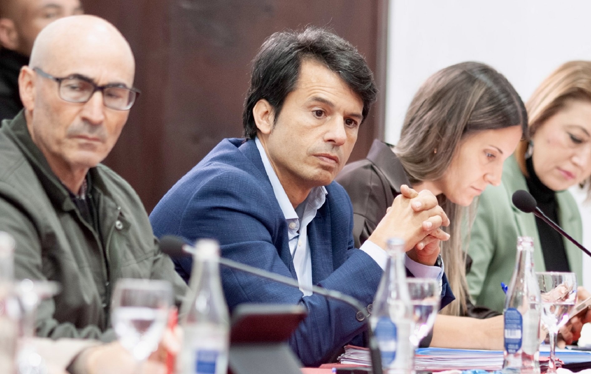 Marcos Bergaz (PSOE) en pleno de Teguise y La Graciosa.