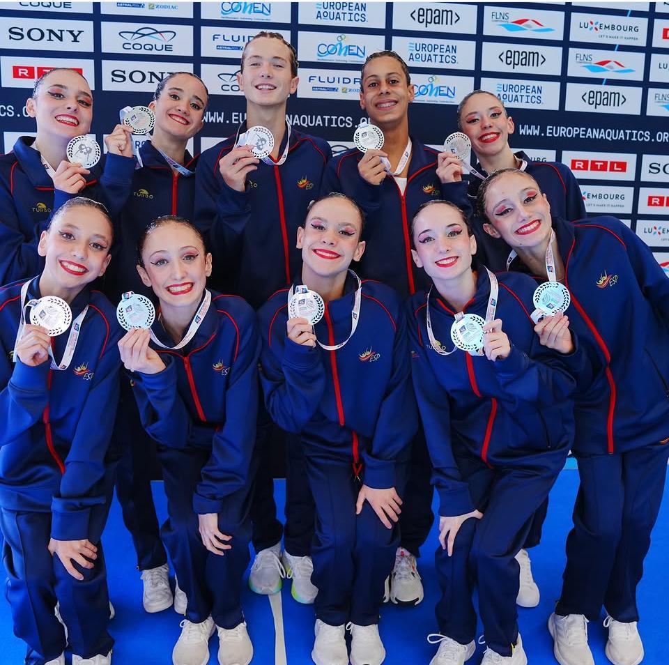 Miguel Martínez brilla en el Campeonato de Europa de Natación Artística Miguel Martínez brilla en el Campeonato de Europa de Natación Artística