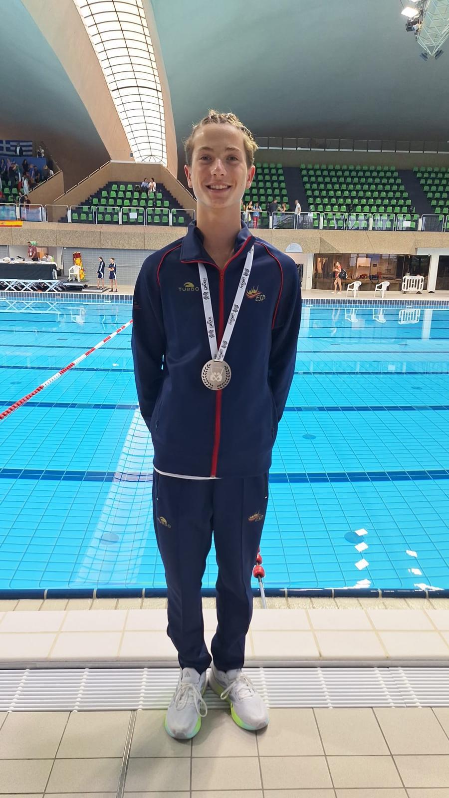 Miguel Martínez brilla en el Campeonato de Europa de Natación Artística Miguel Martínez brilla en el Campeonato de Europa de Natación Artística