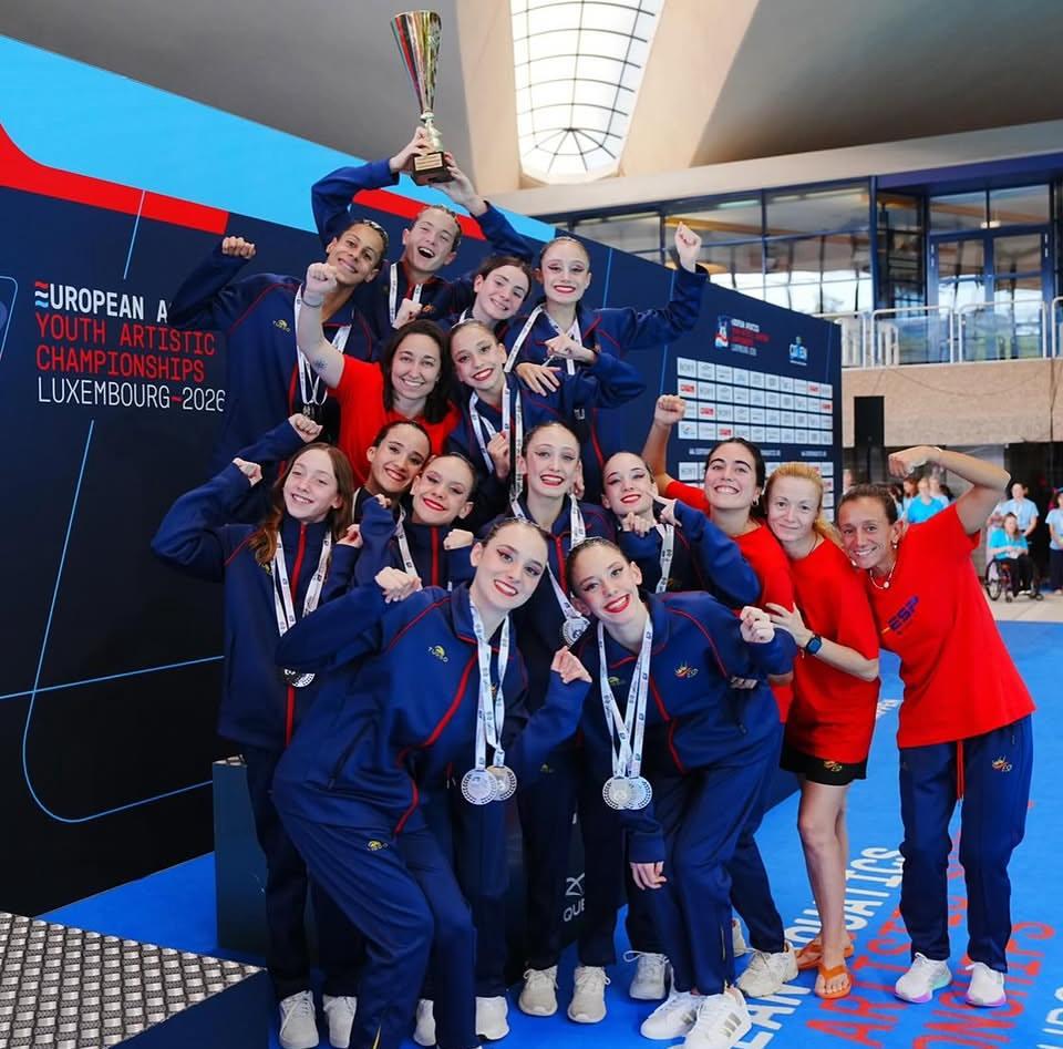 Miguel Martínez brilla en el Campeonato de Europa de Natación Artística Miguel Martínez brilla en el Campeonato de Europa de Natación Artística