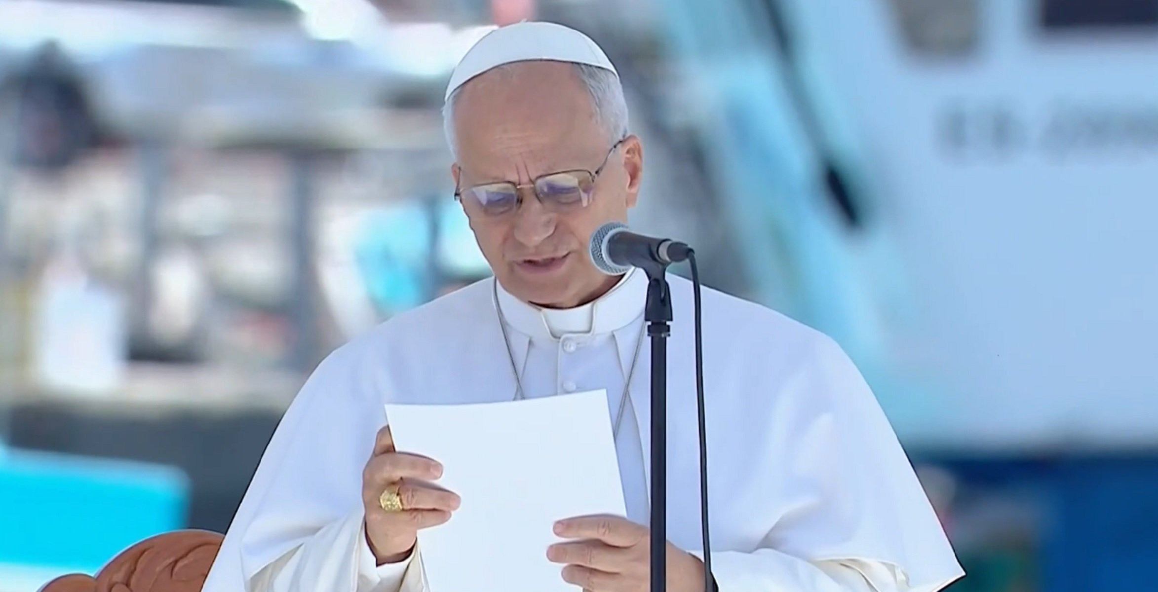 El papa León XIV El papa León XIV