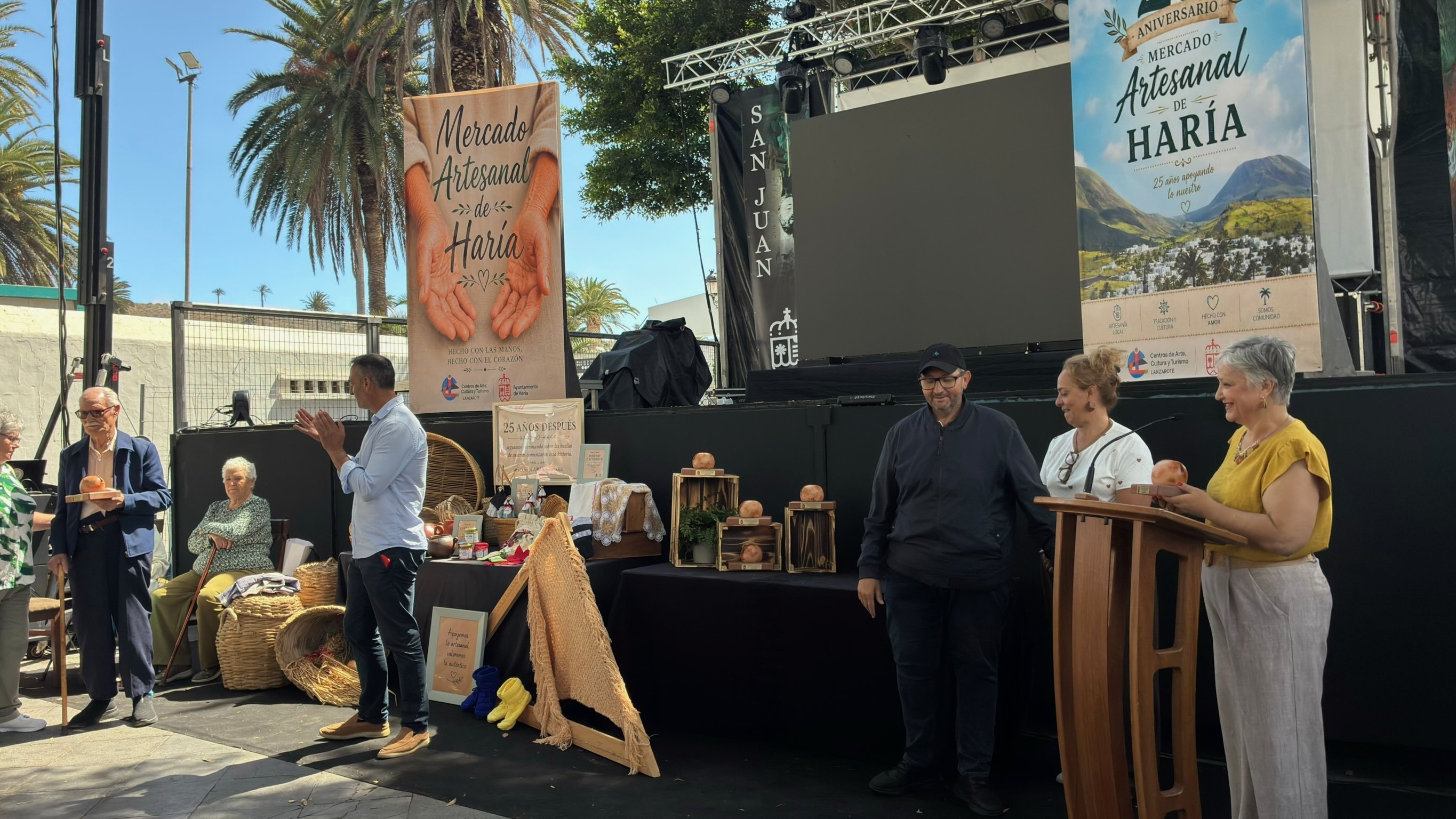 25 aniversario del Mercado de Haría 25 aniversario del Mercado de Haría