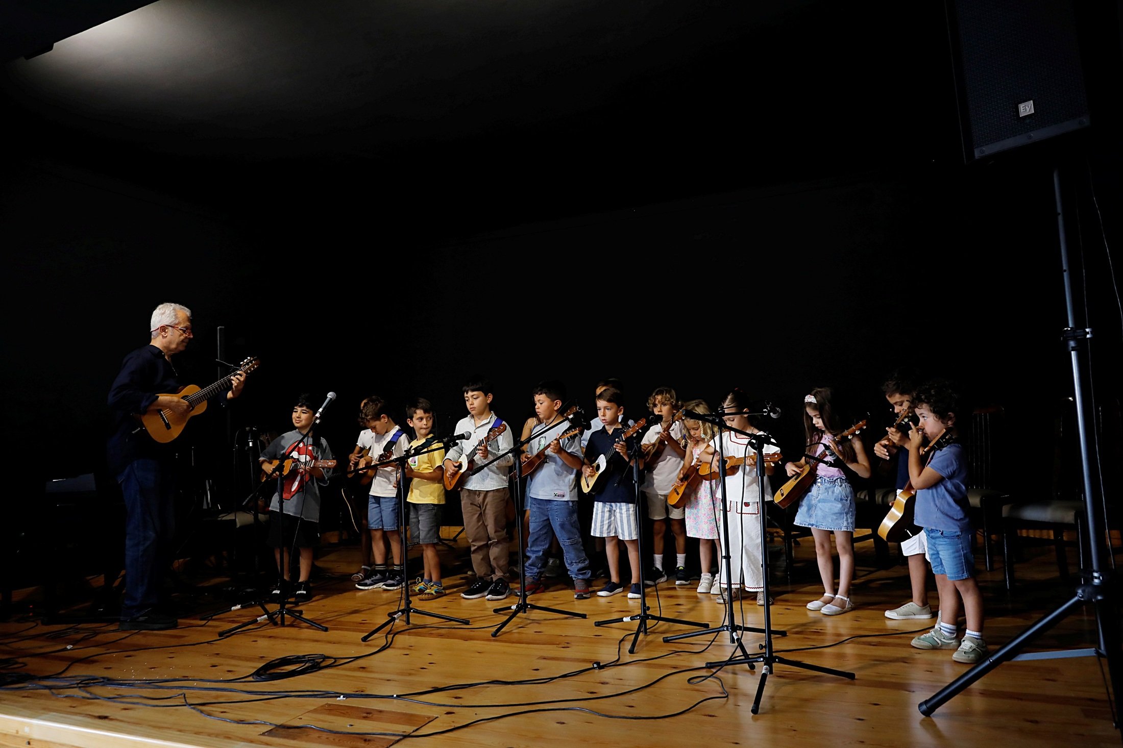 Concierto de fin de curso de la Escuela de Música Toñín Corujo