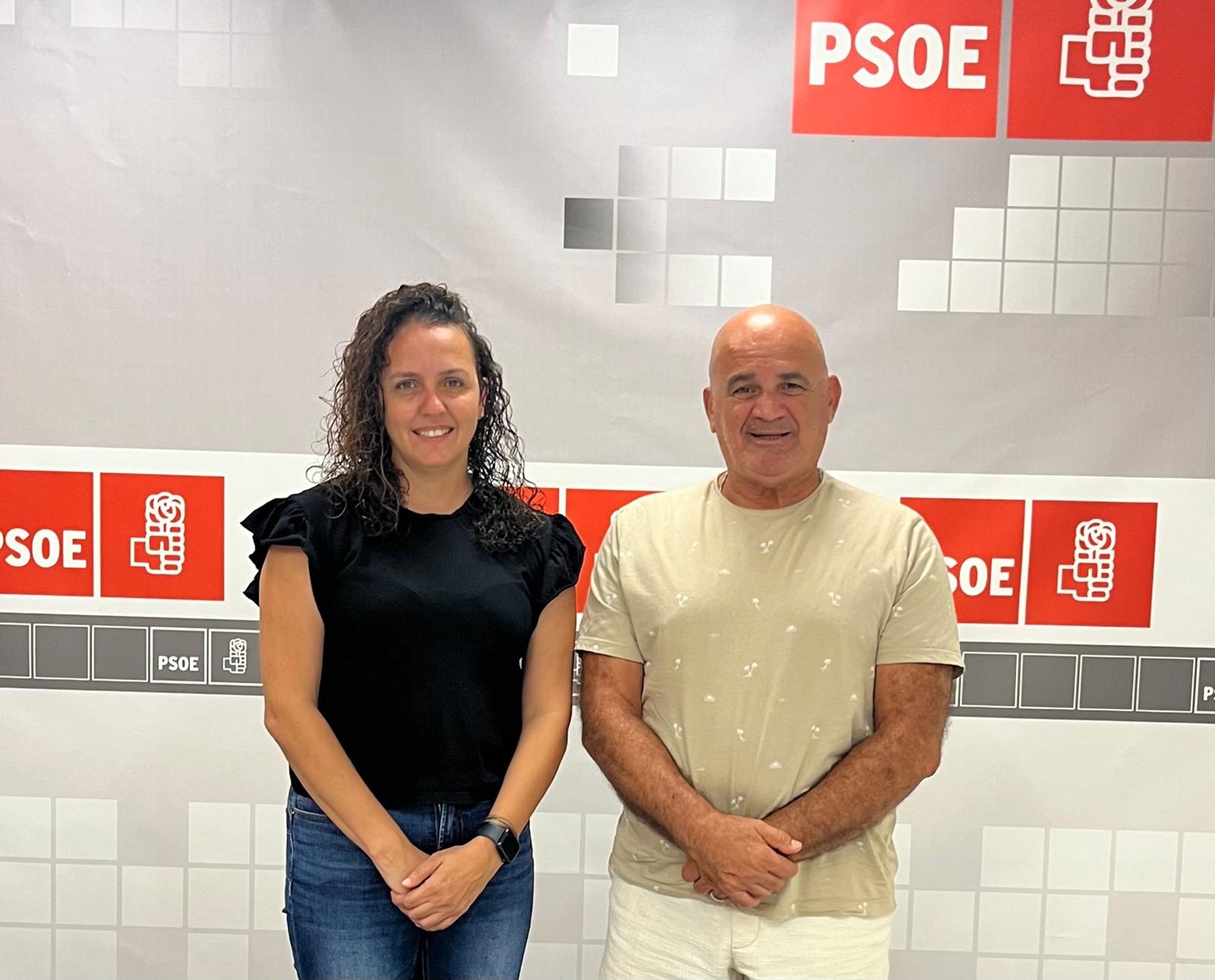 Begoña Hernńez y Manuel Toribiodd