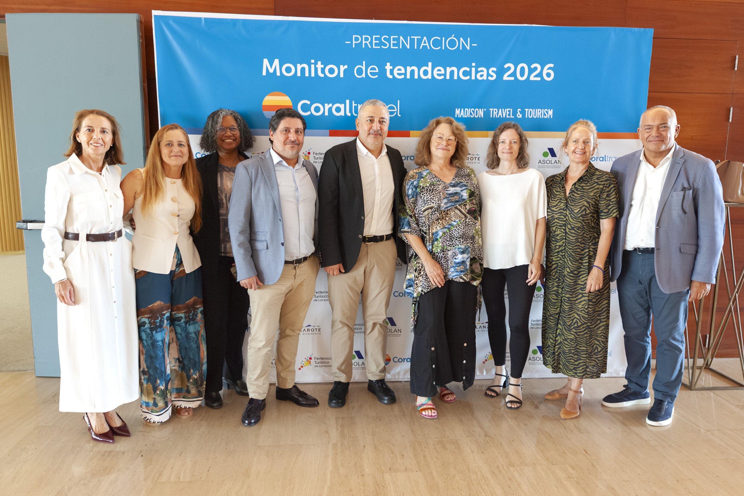 Monitor de Tendencias Coral Travel 2026' (Fotos: Juan Mateos) Monitor de Tendencias Coral Travel 2026' (Fotos: Juan Mateos)